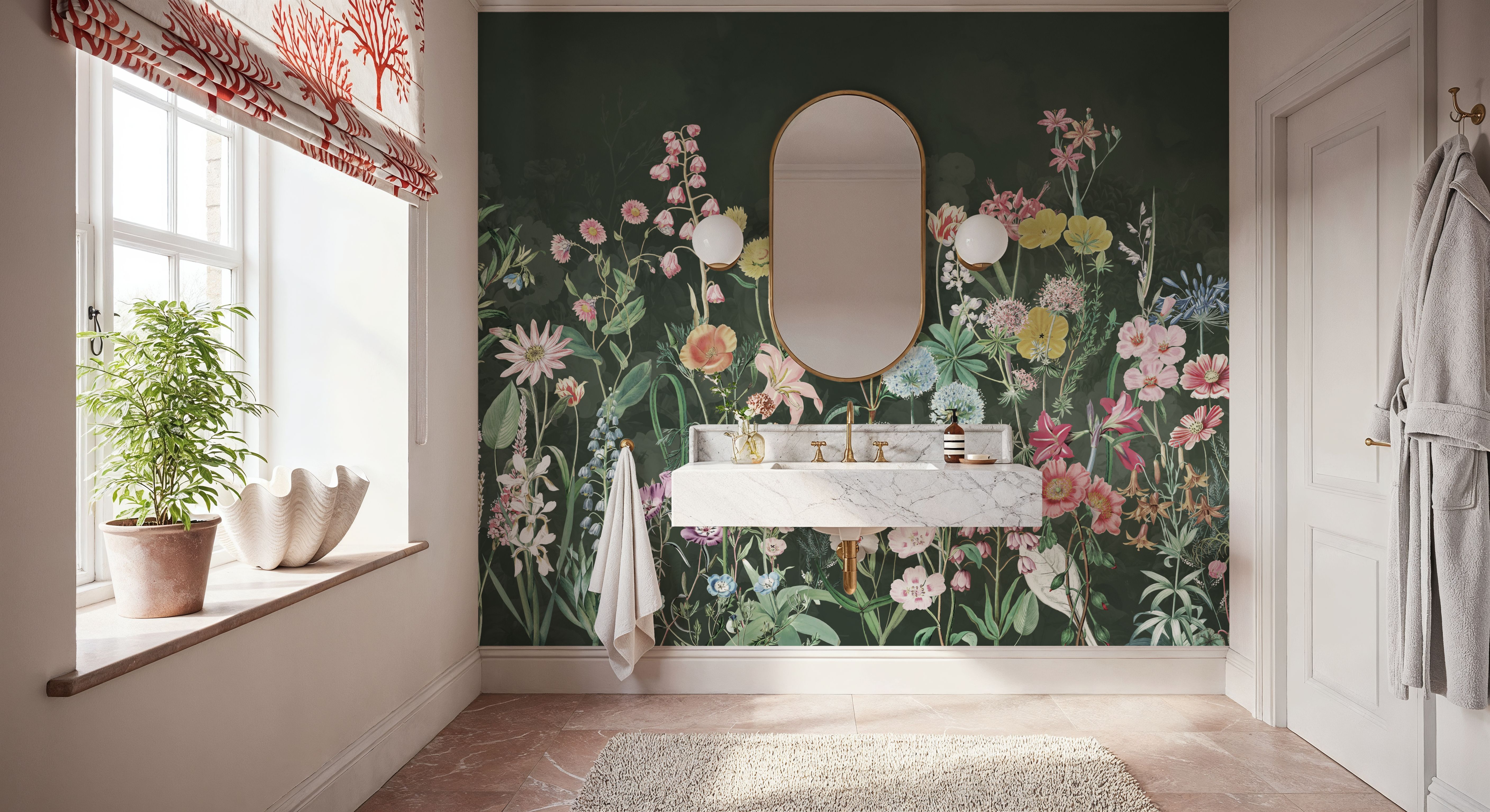 Summer Meadow, Behang