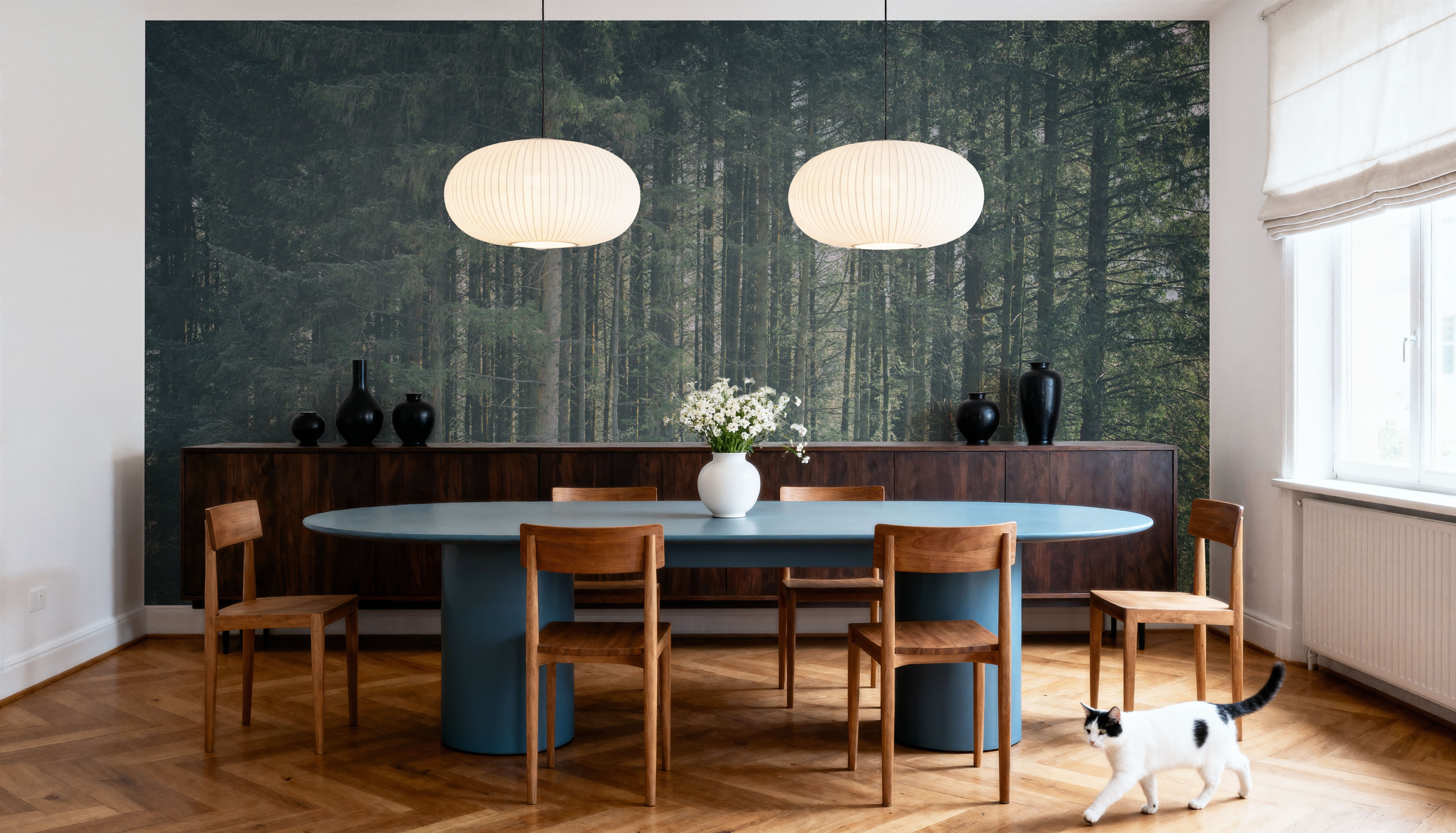 Dappled Forest, Wallpaper