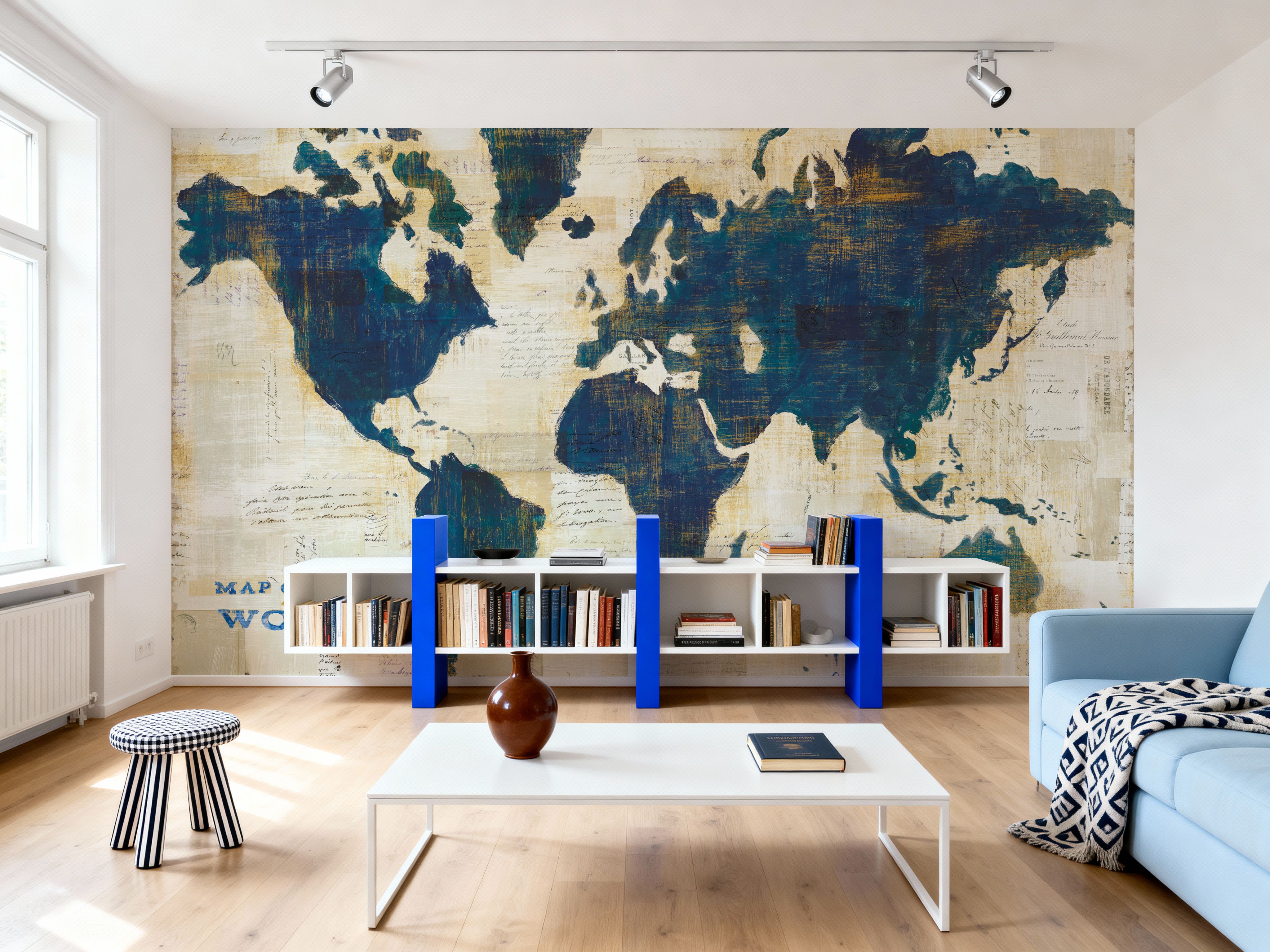 World Map Collage