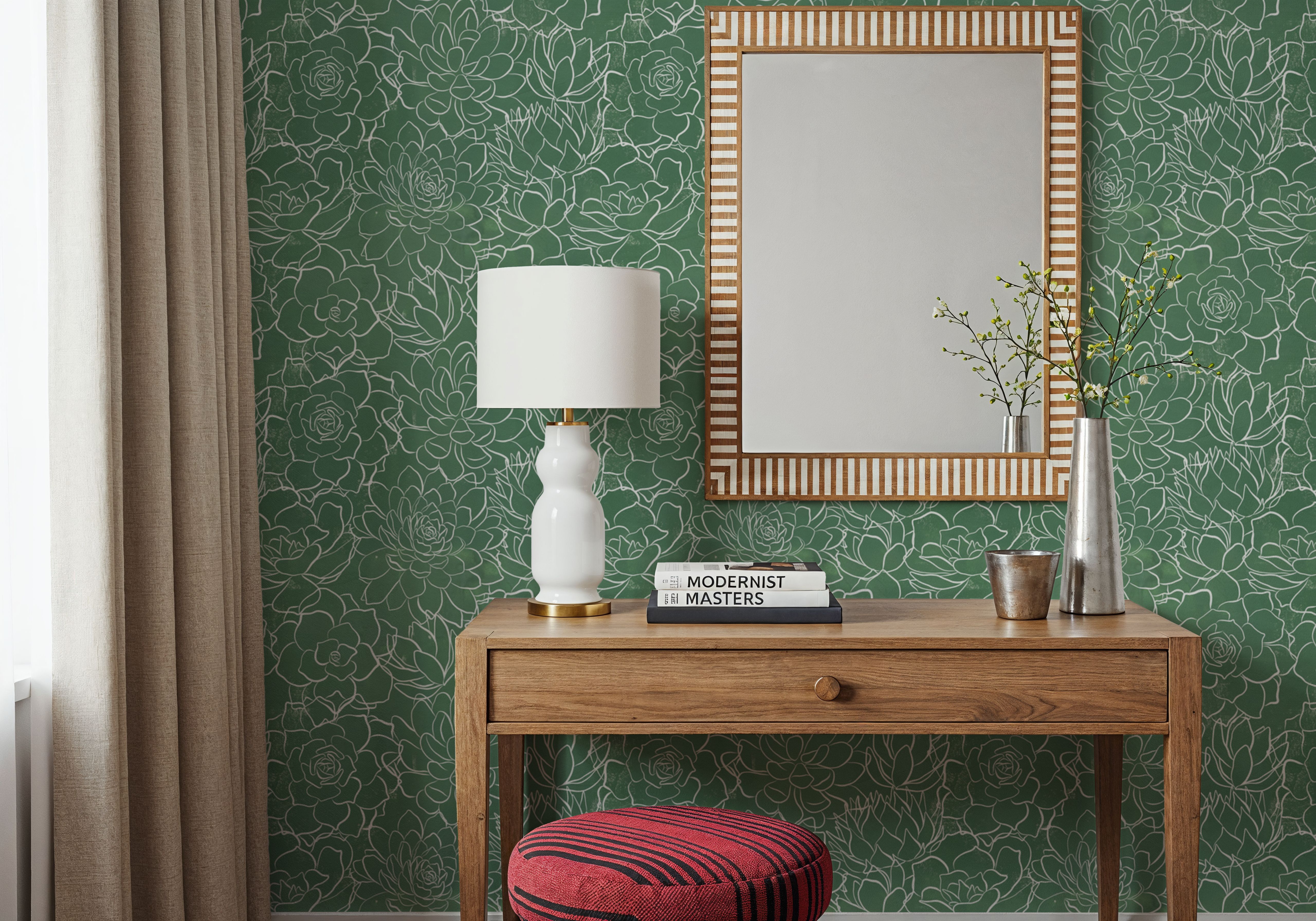 Green Peony