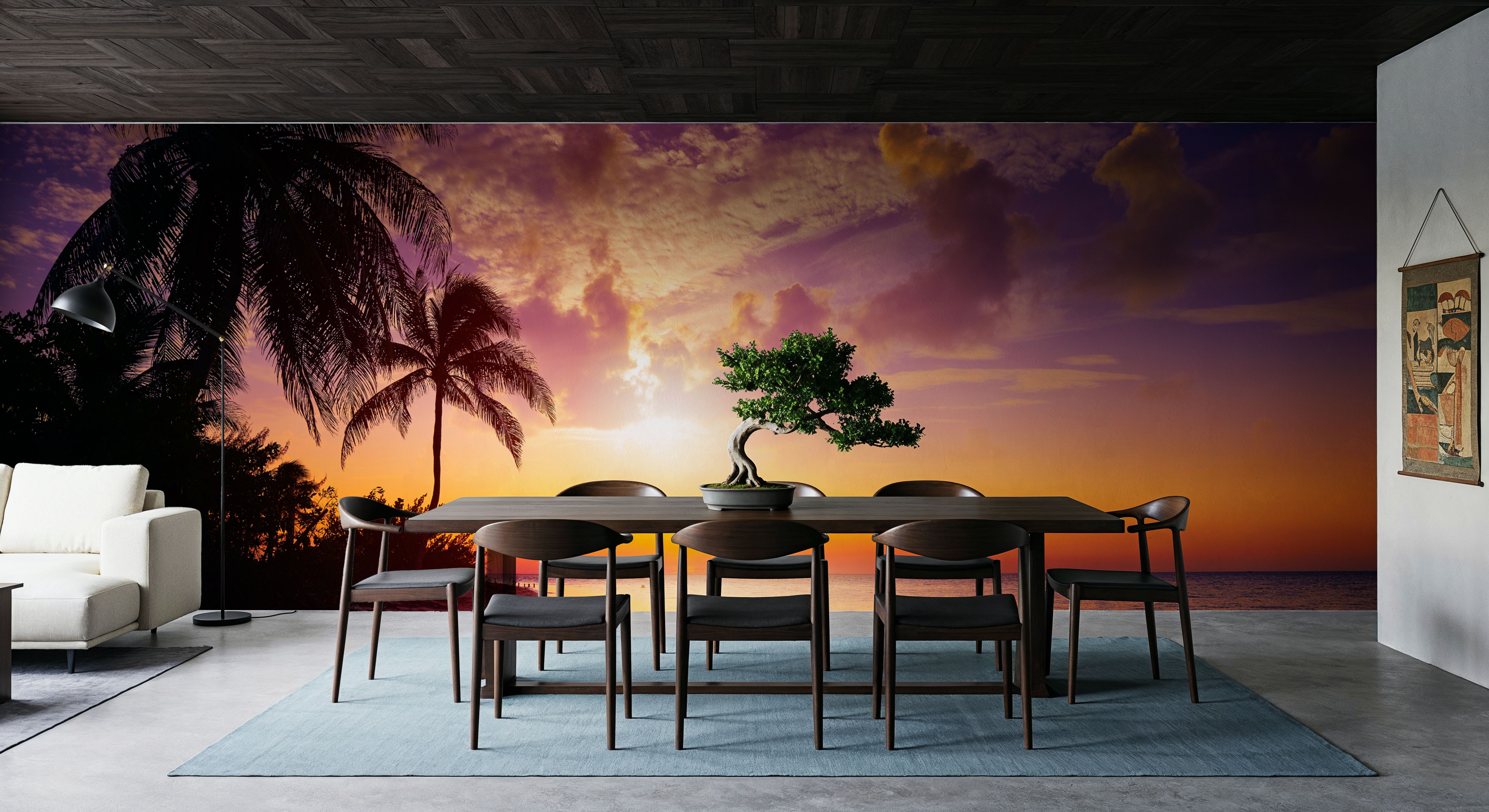 Tropical Twilight Silhouette