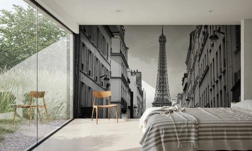 Eiffel Tower in Paris, Black & White