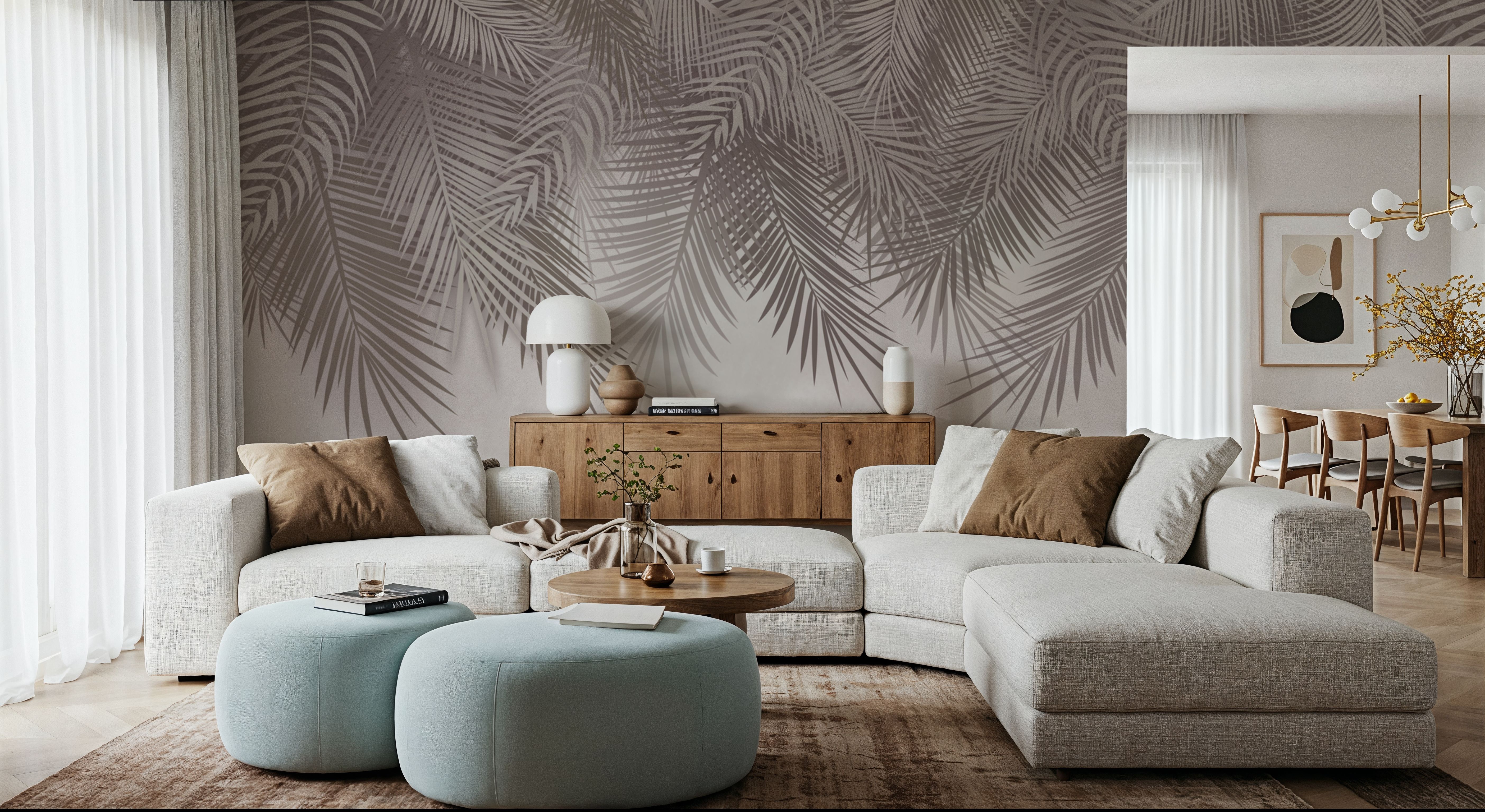 Palms Around Us, Wallpaper