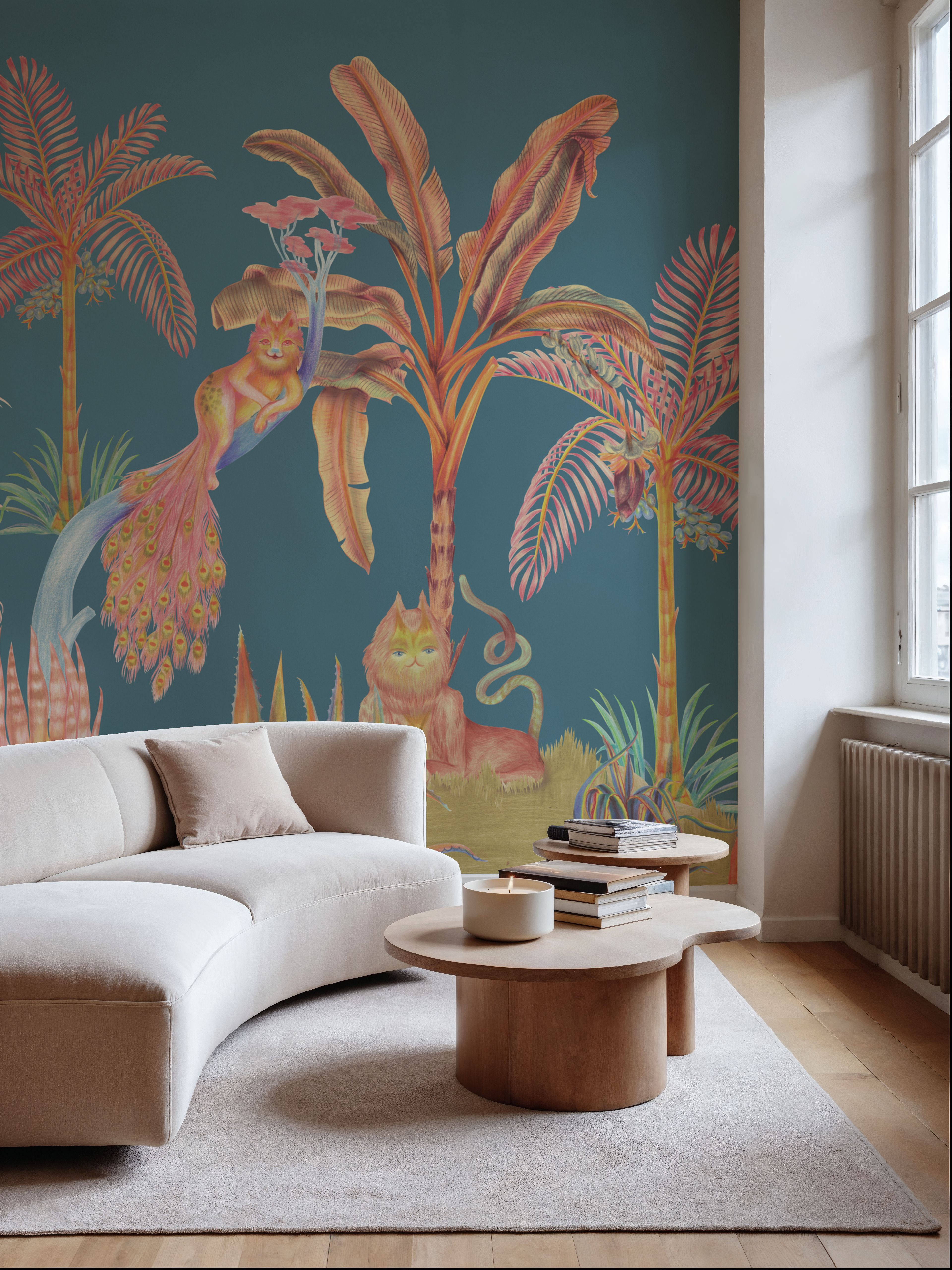 Colorful Jungle, Turqouise