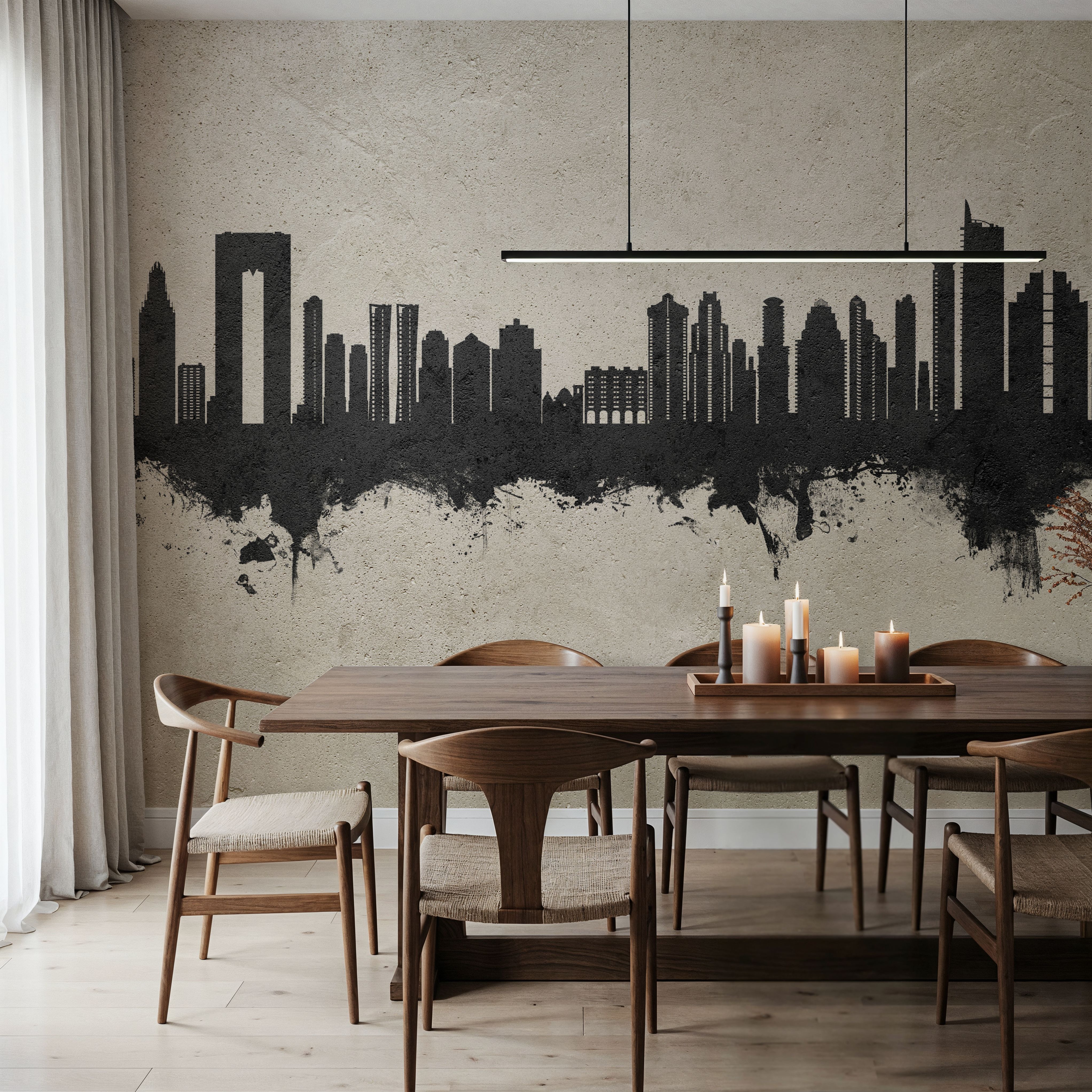 Benidorm Spain Skyline Concrete