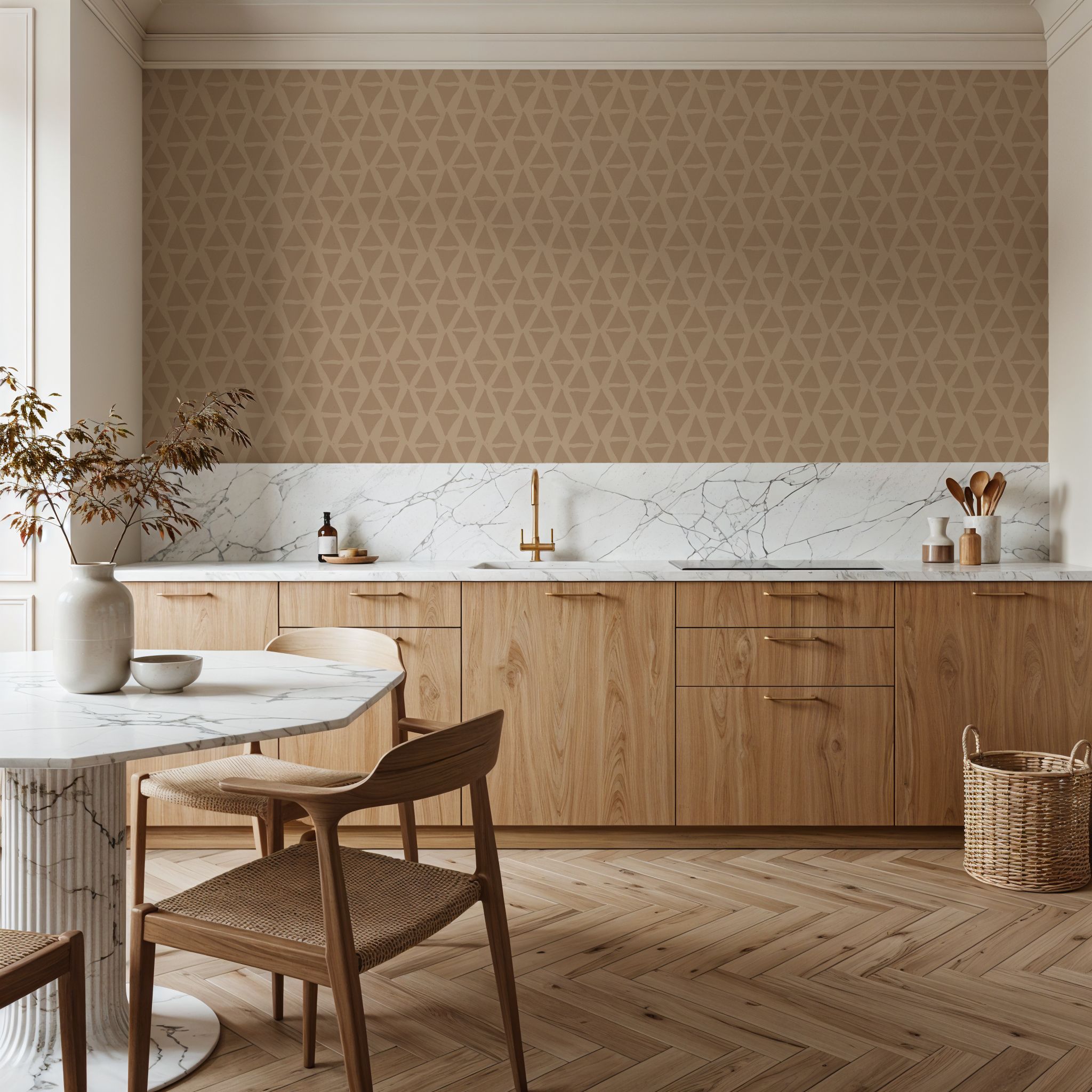 Triangular Meeting Brown