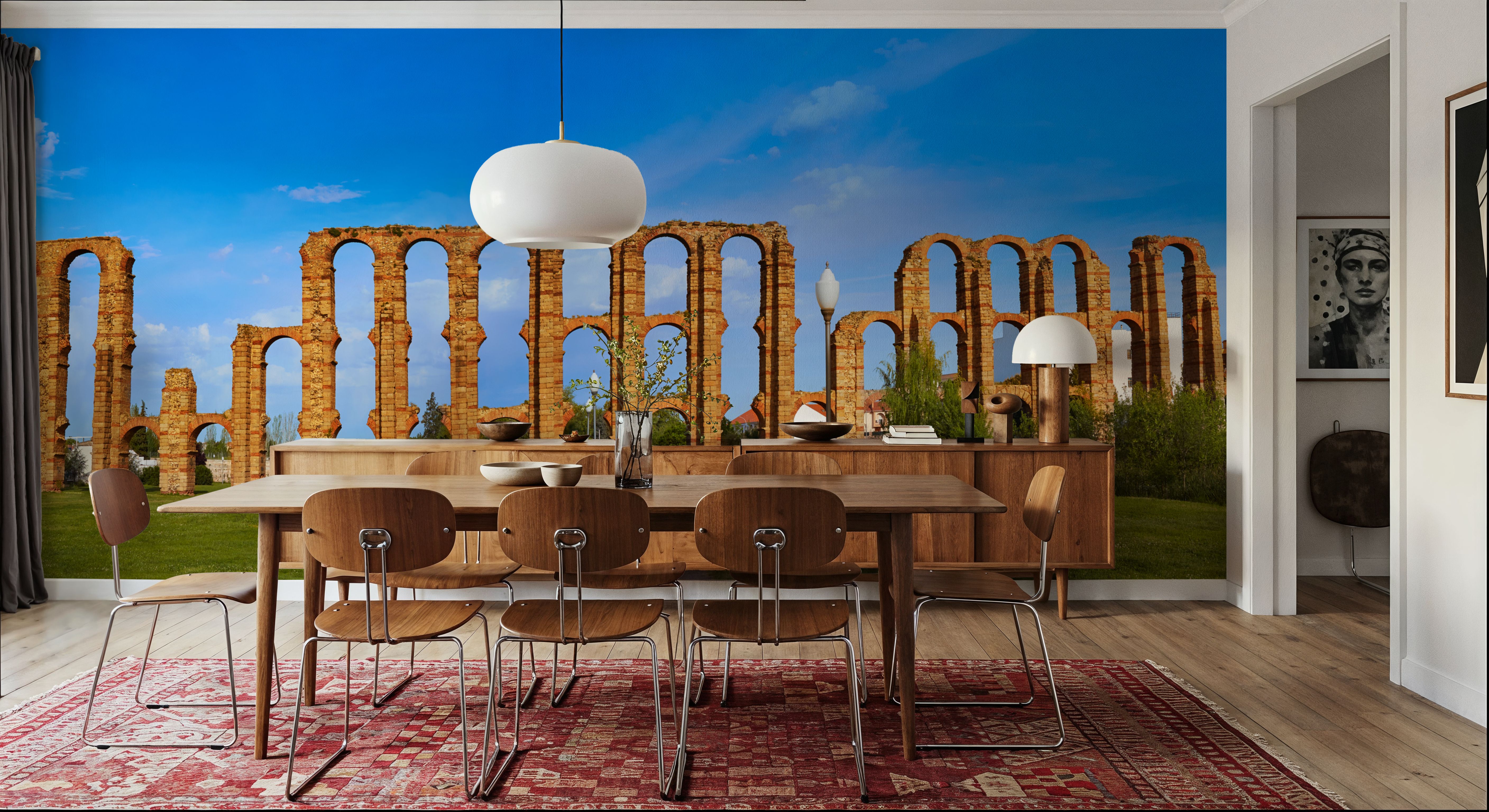 Los Milagros, Papier peint