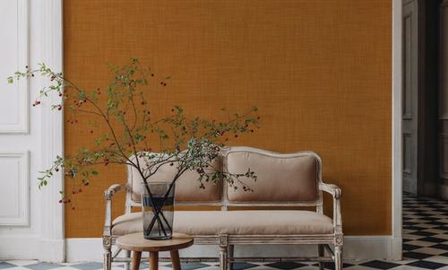 Mottled Linen Effect, Orange