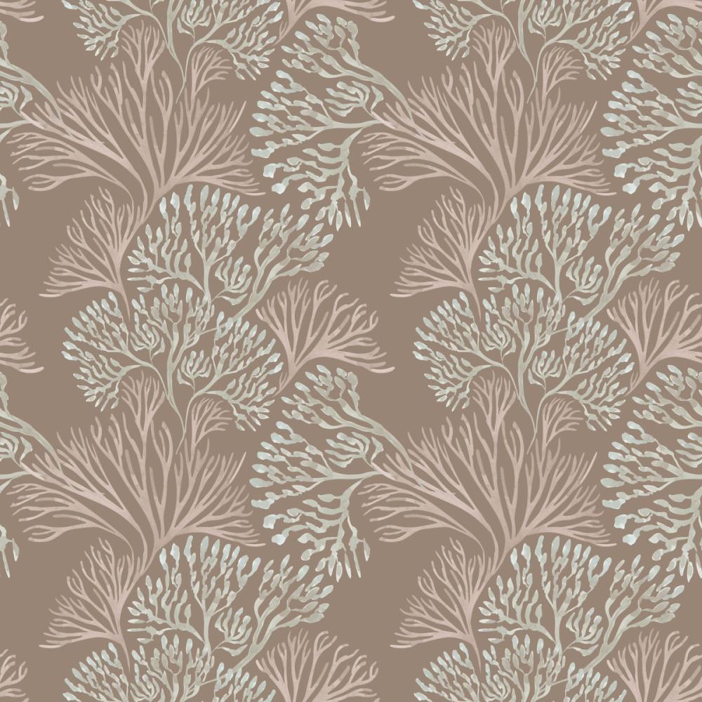 Subtle Seaweed, Warm Beige