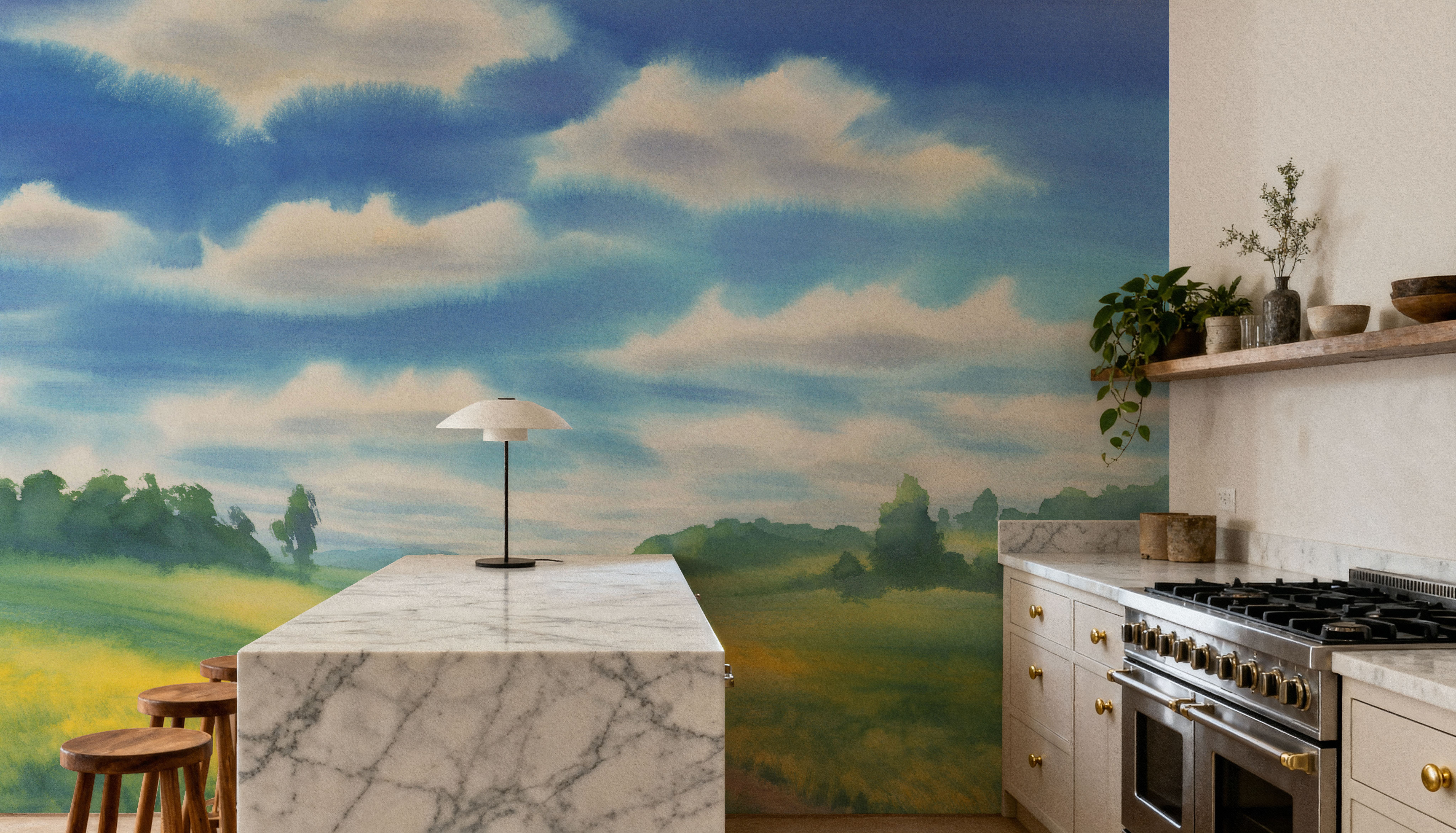 Meadow Path, Tapeten