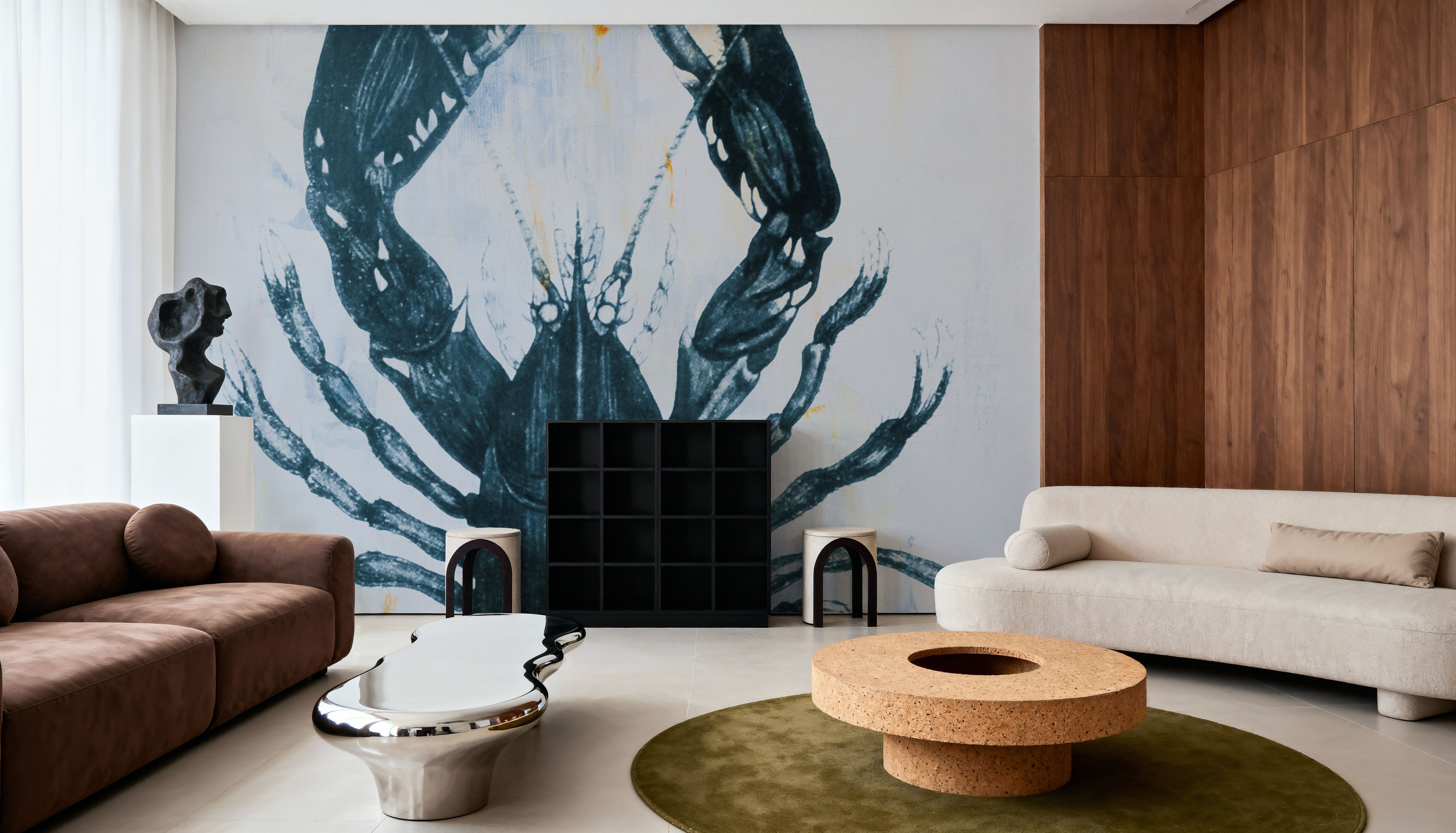 Blue Lobster, Wallpaper