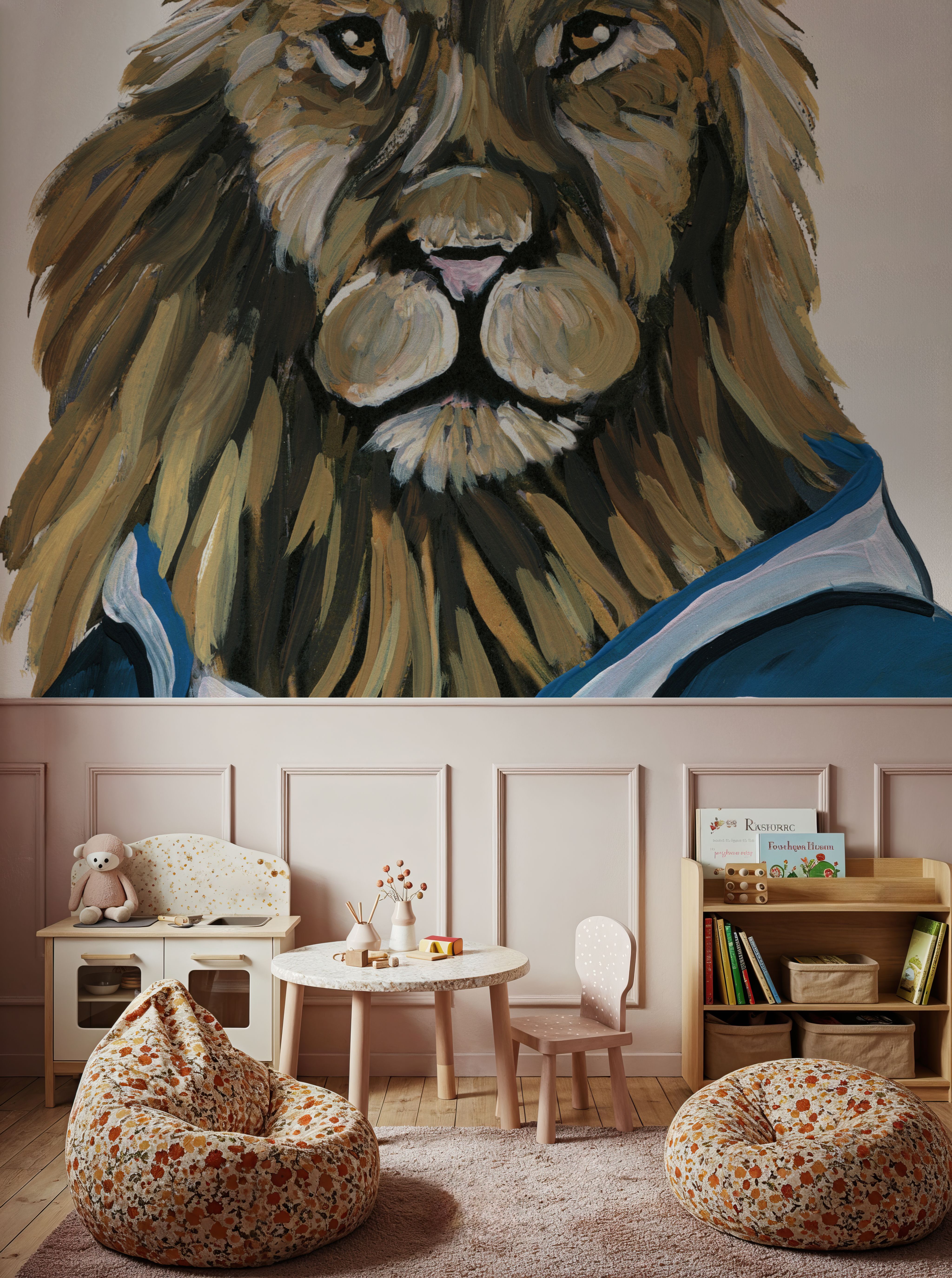 Letterman Lion
