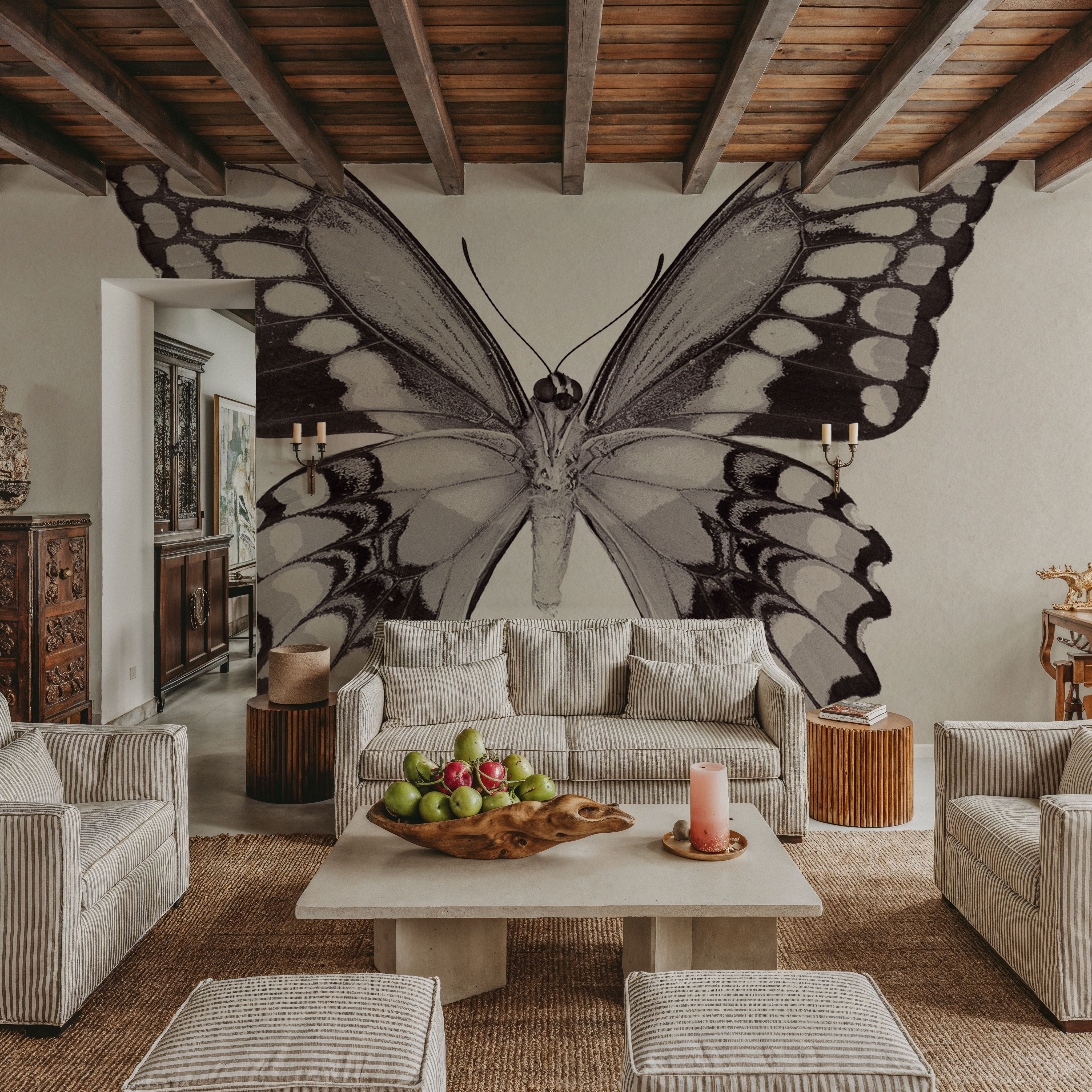 Butterfly VI Gray