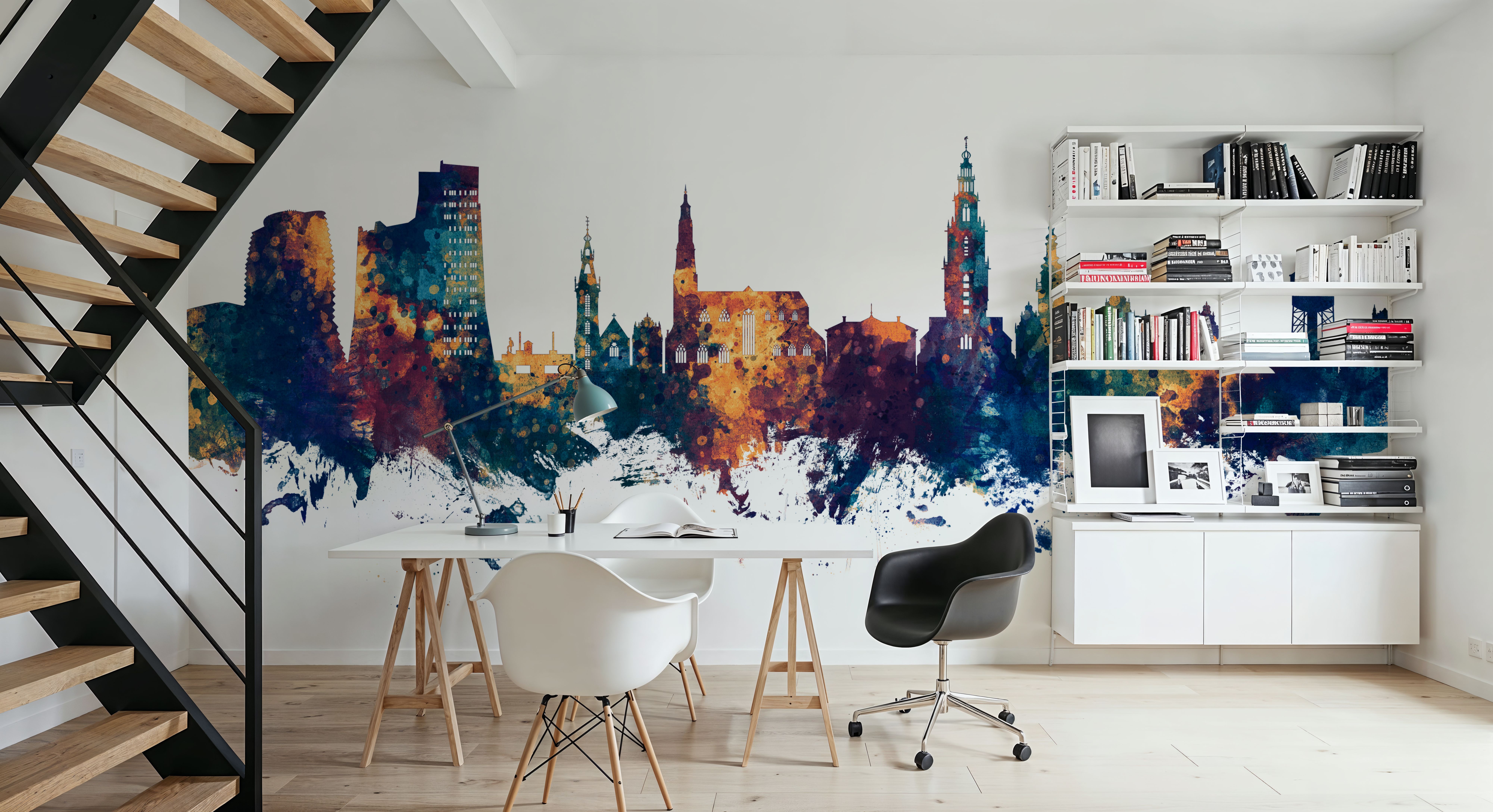 Groningen The Netherlands Skyline 