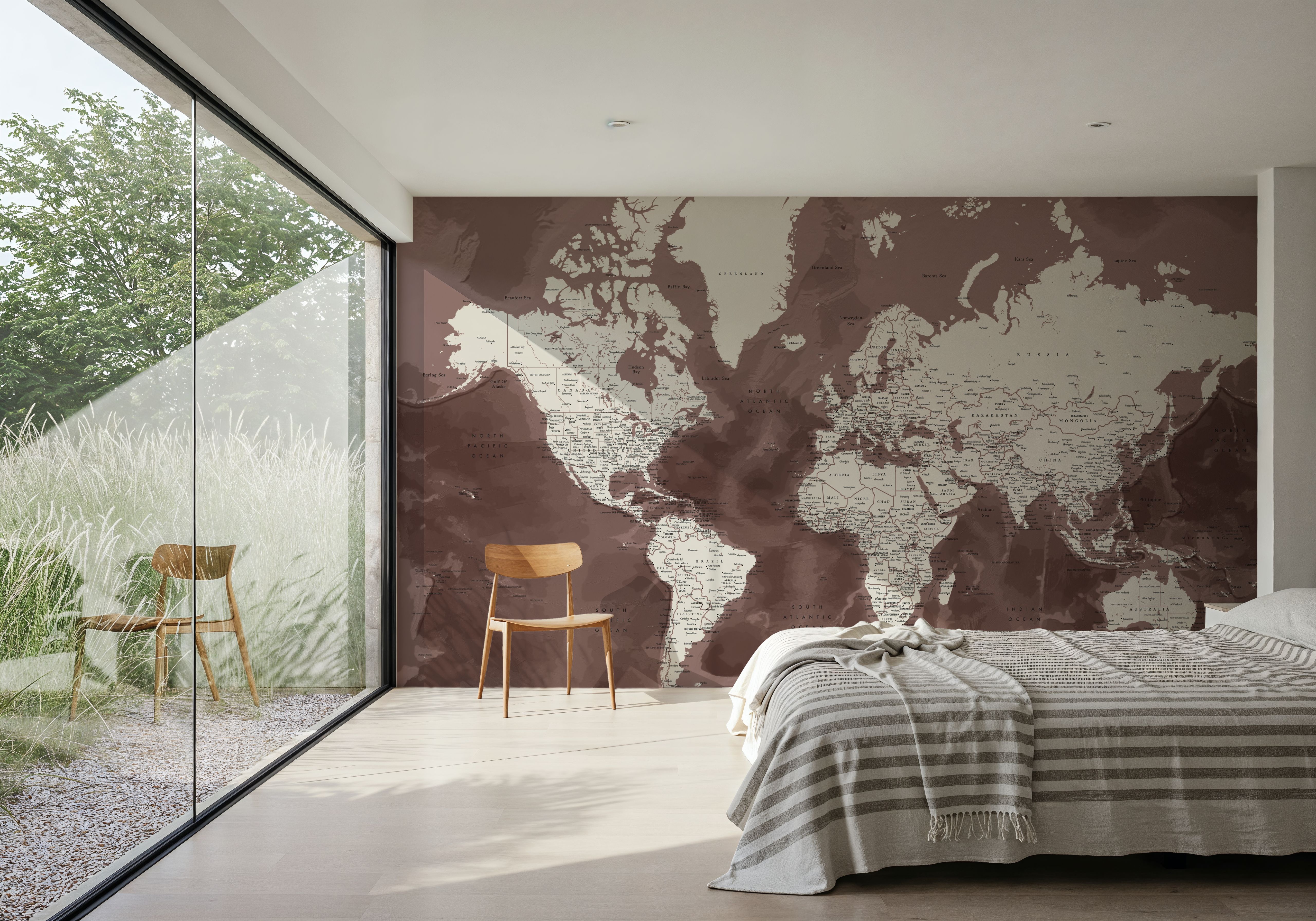 World Map Cities - Hikmat