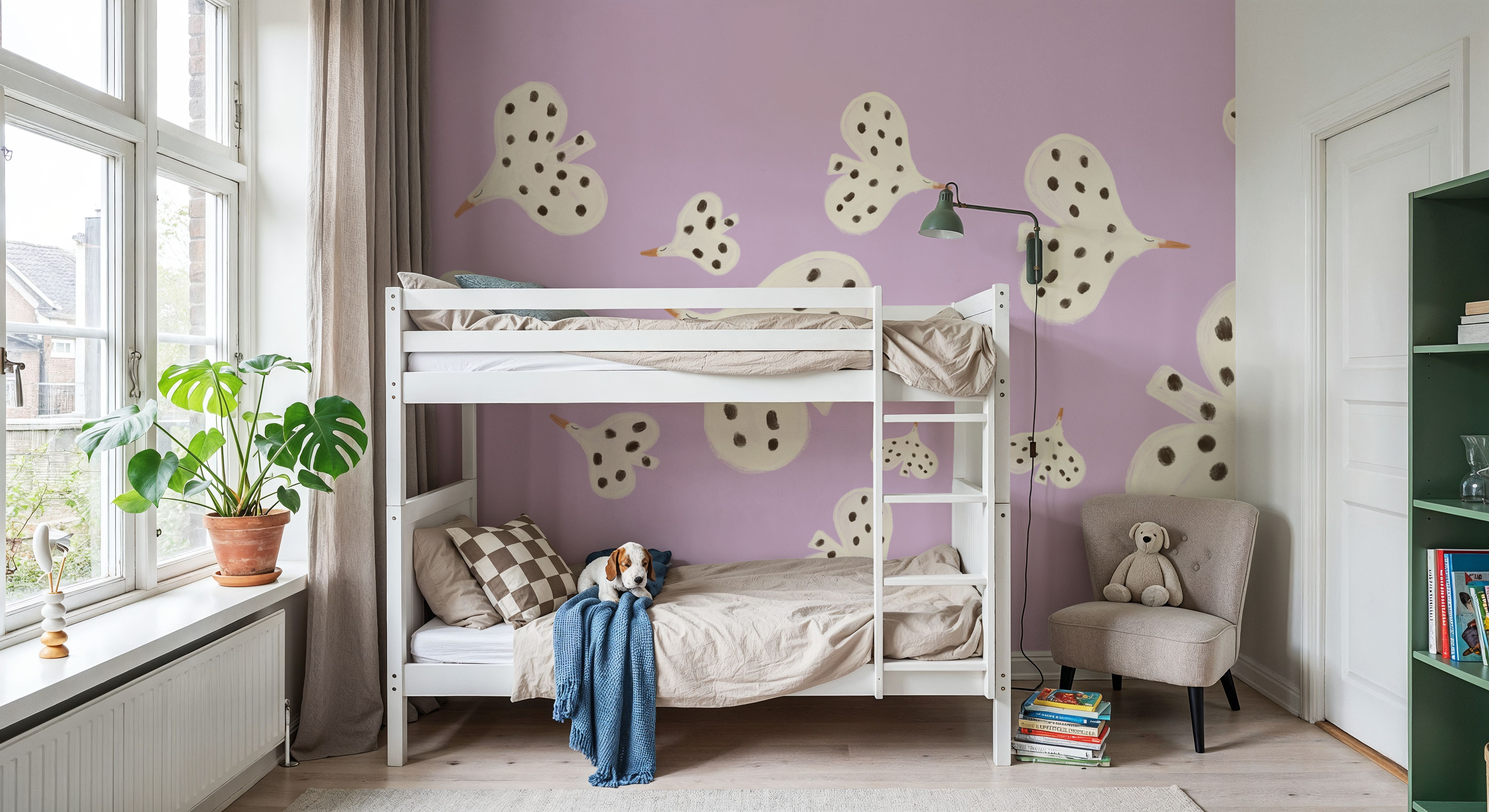 Birds Flying High, Lilac