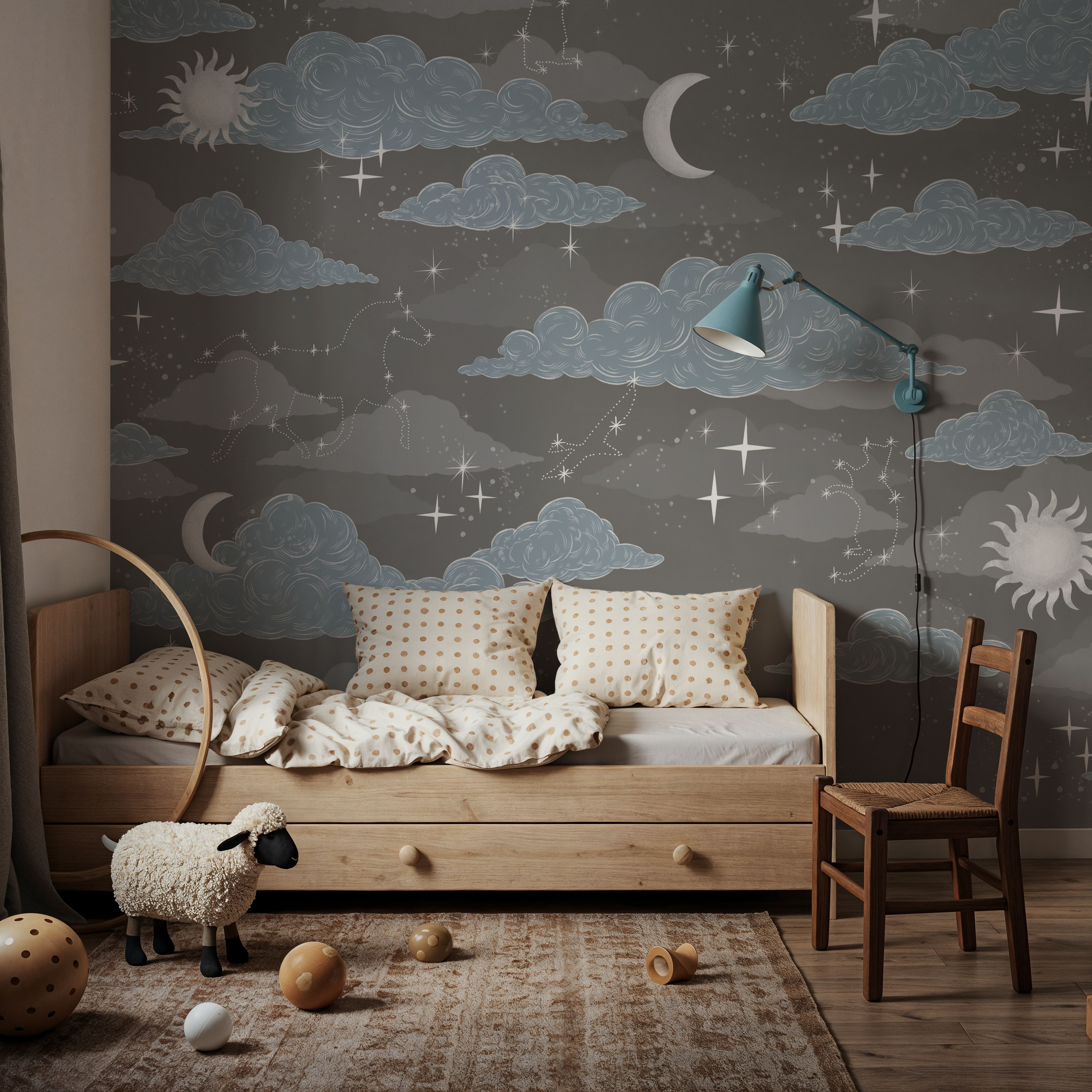 Moonlit Constellations, Taupe