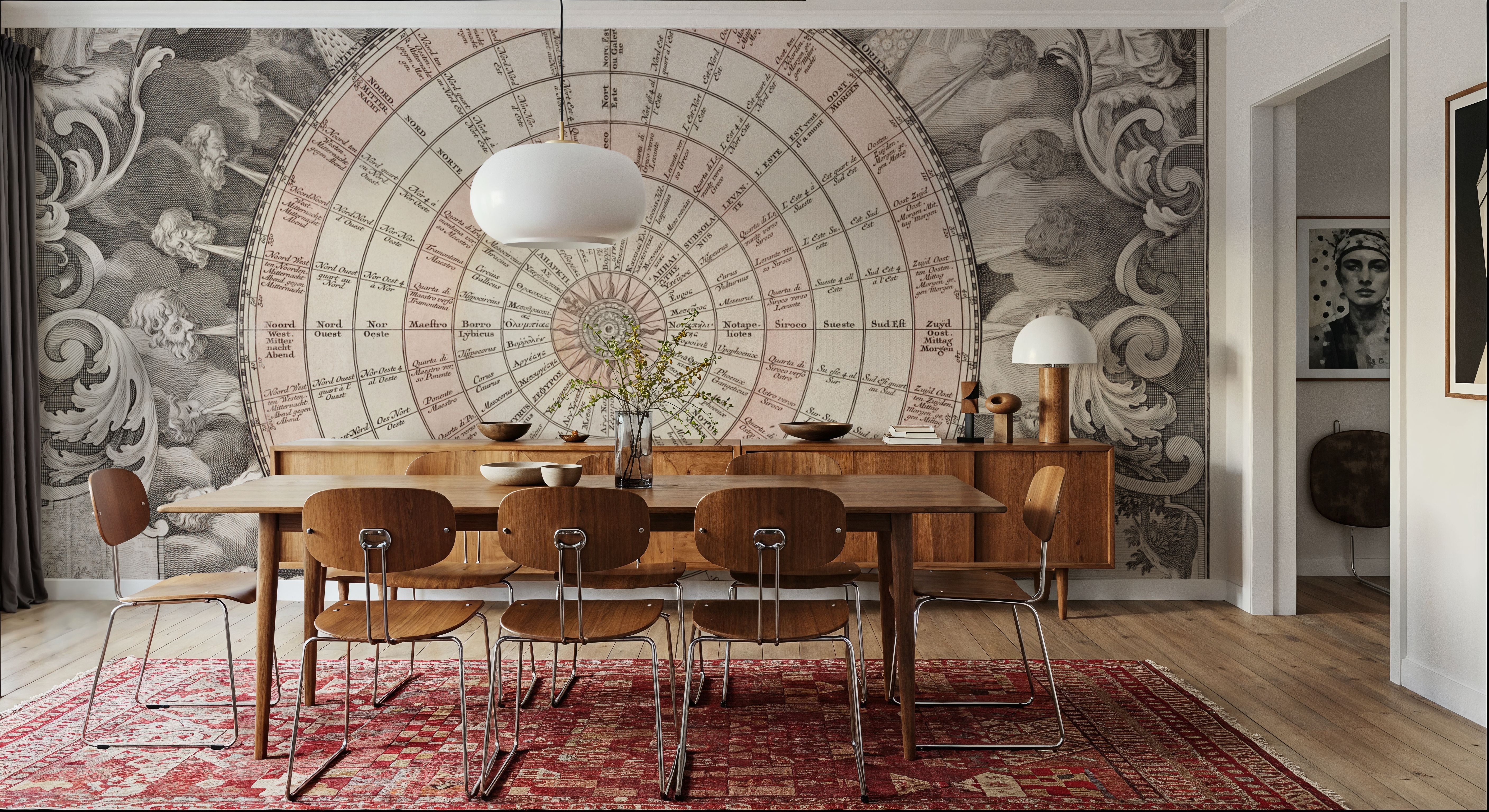 Map of Winds, Wallpaper