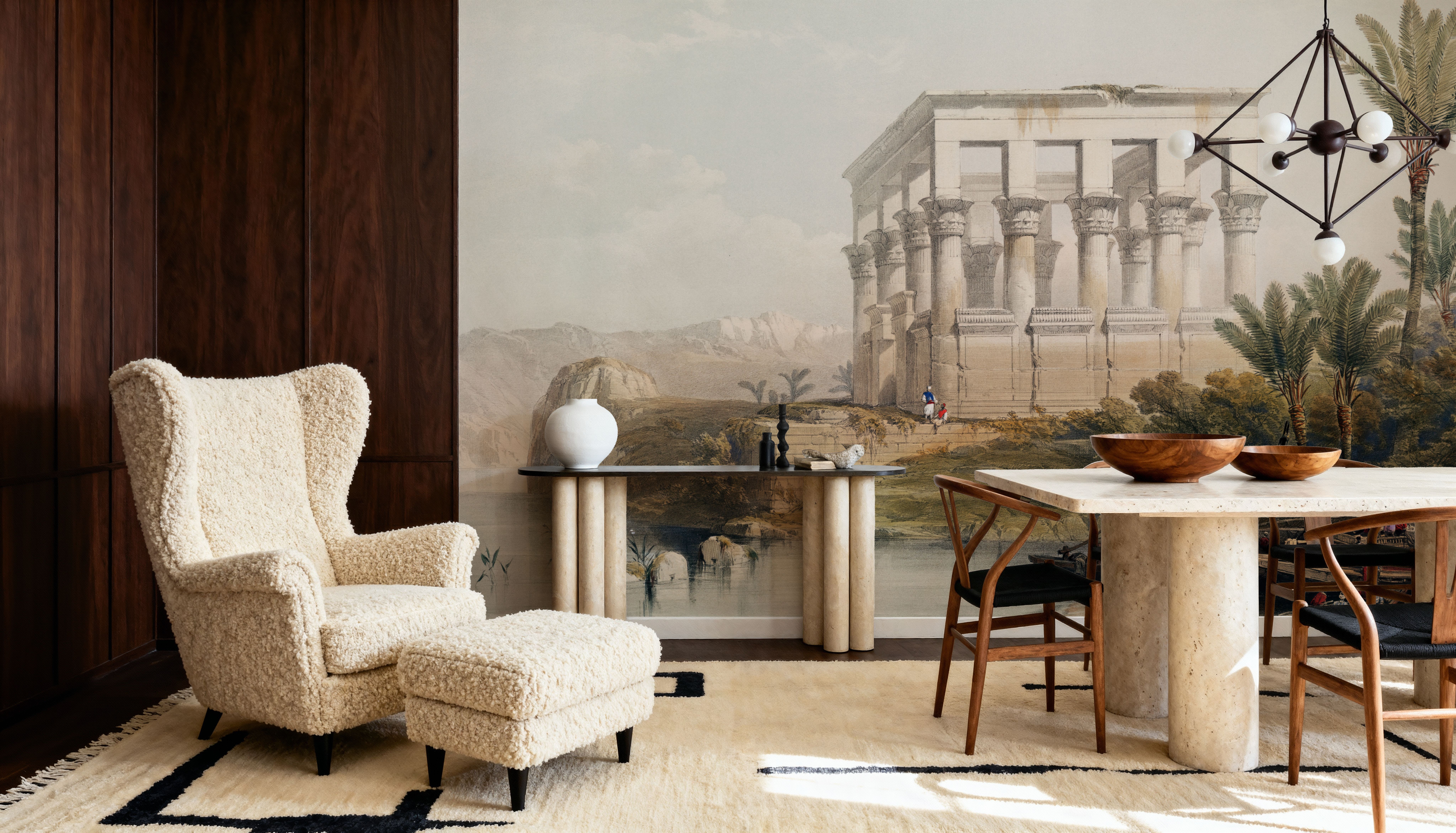 Temple at Philae , Papier peint