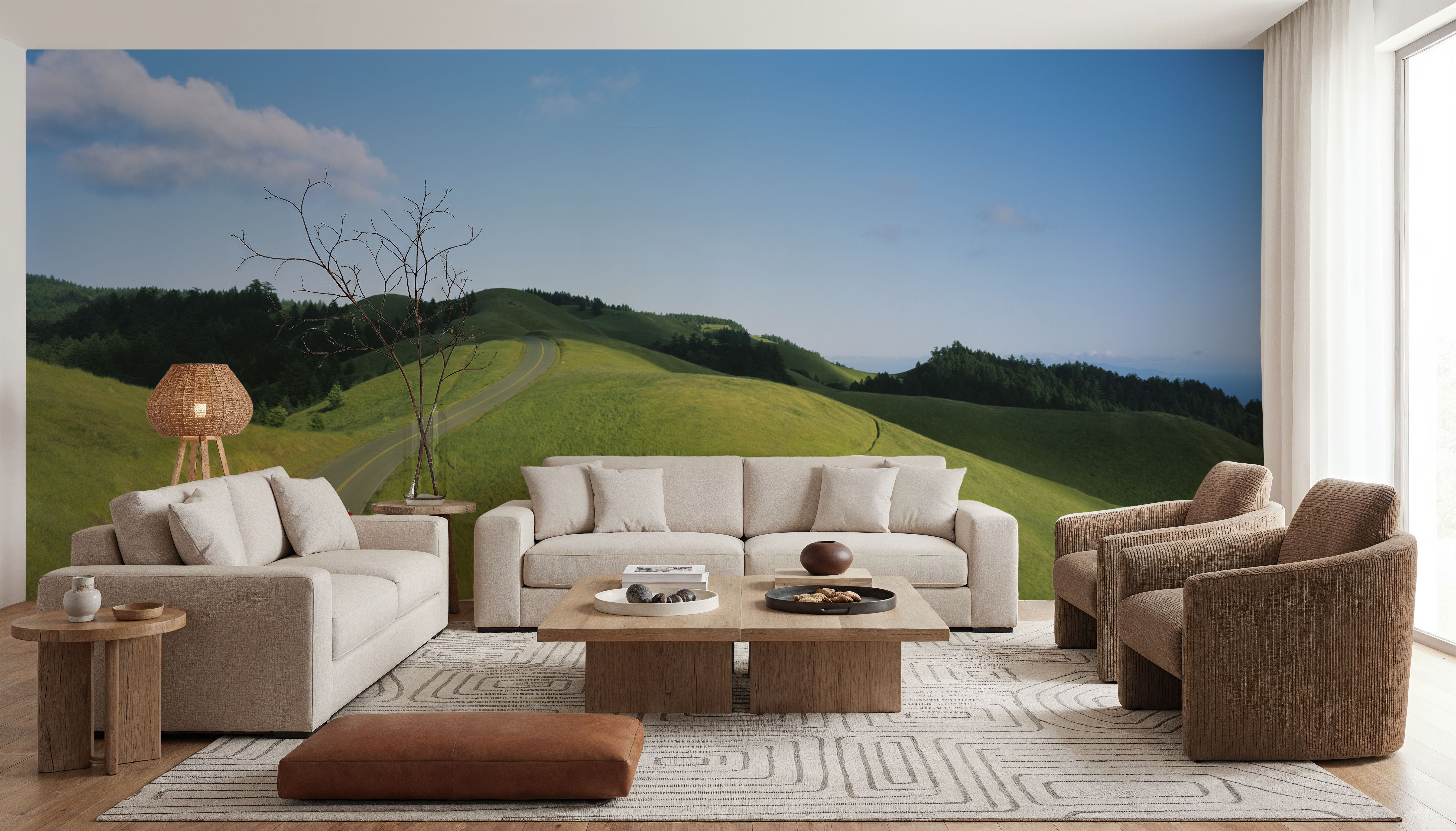 Coastal Cycling Journey, Wallpaper