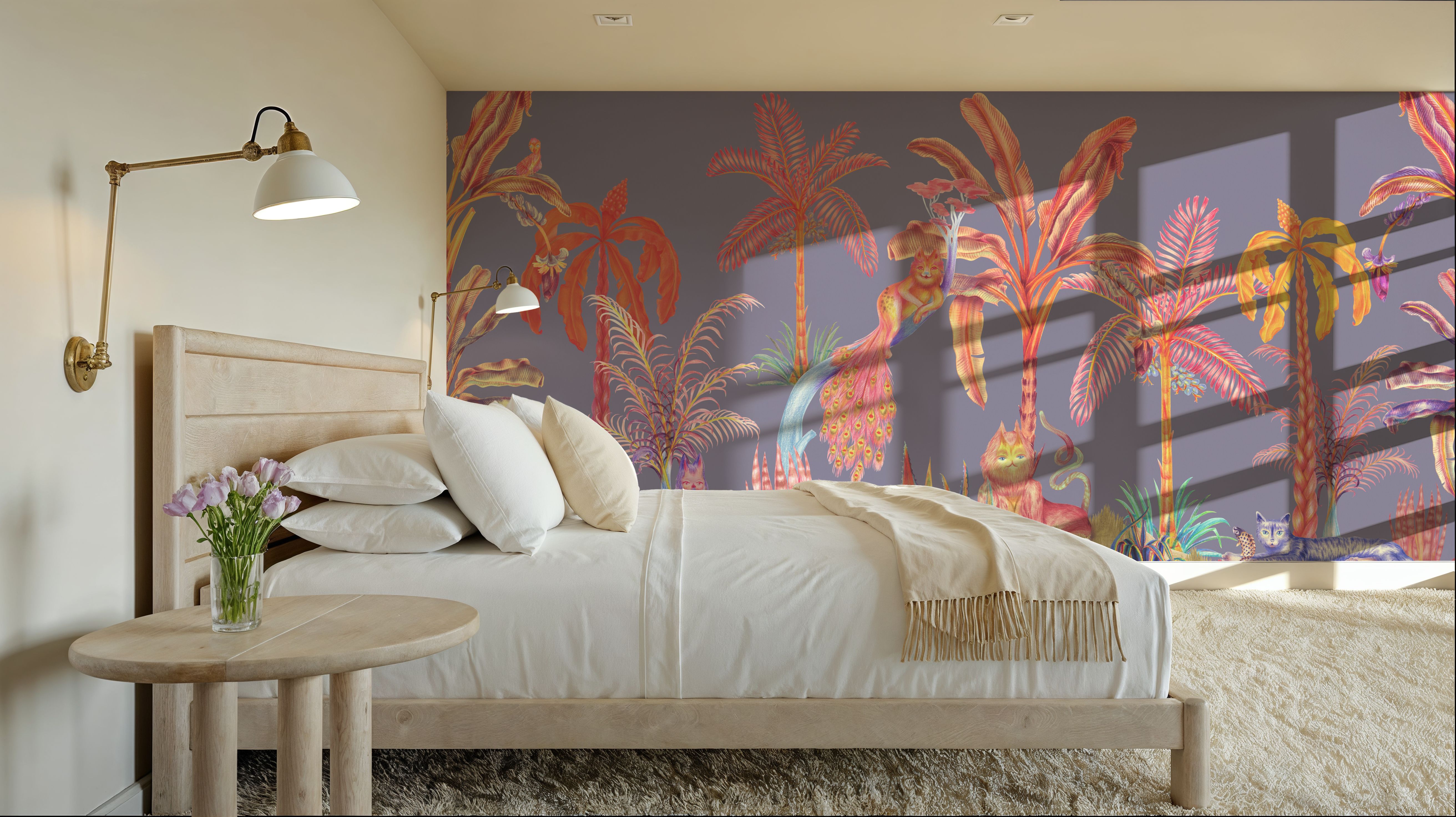 Colorful Jungle, Periwinkle