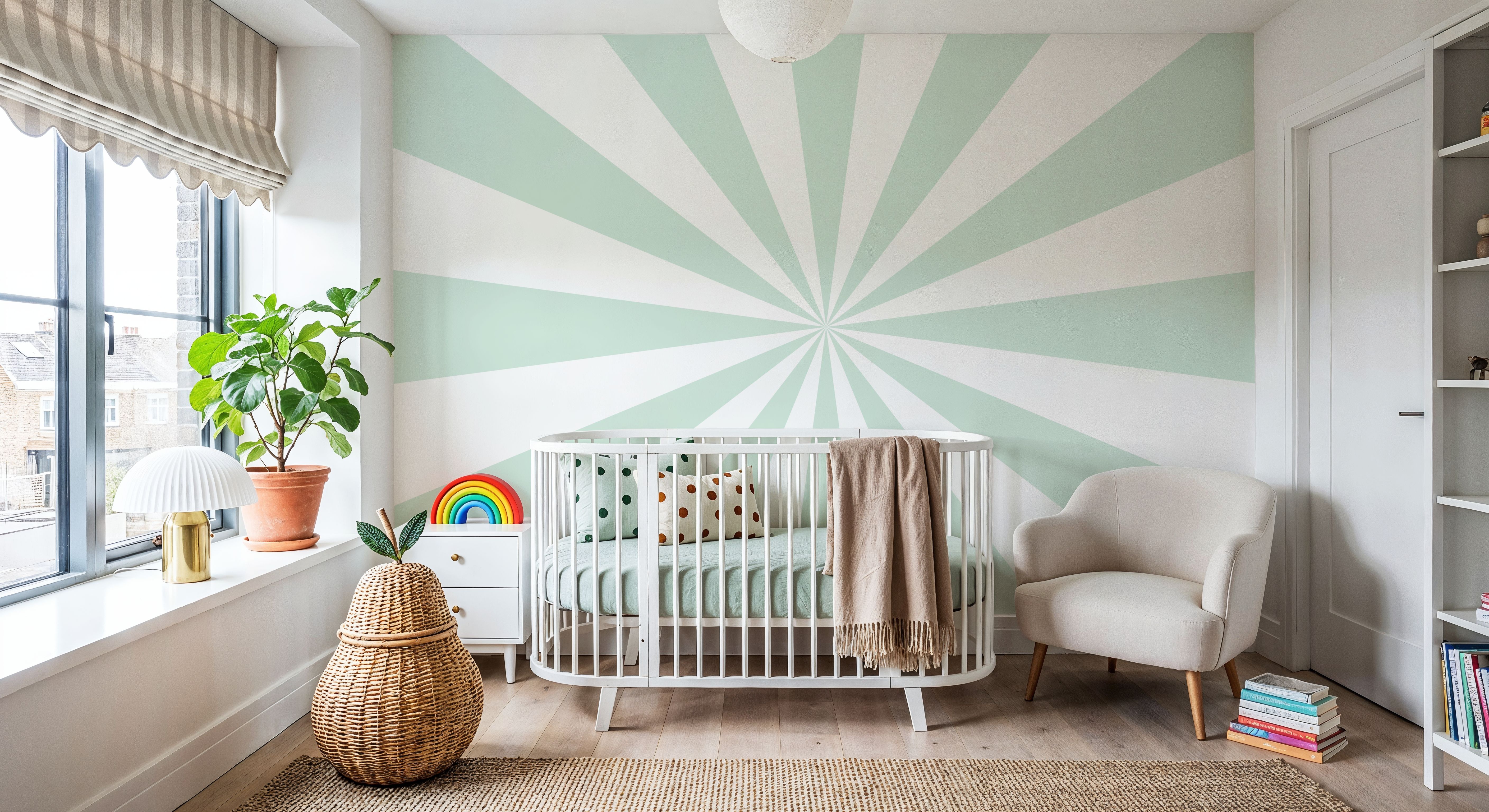 Circus Ceiling, Mint Green