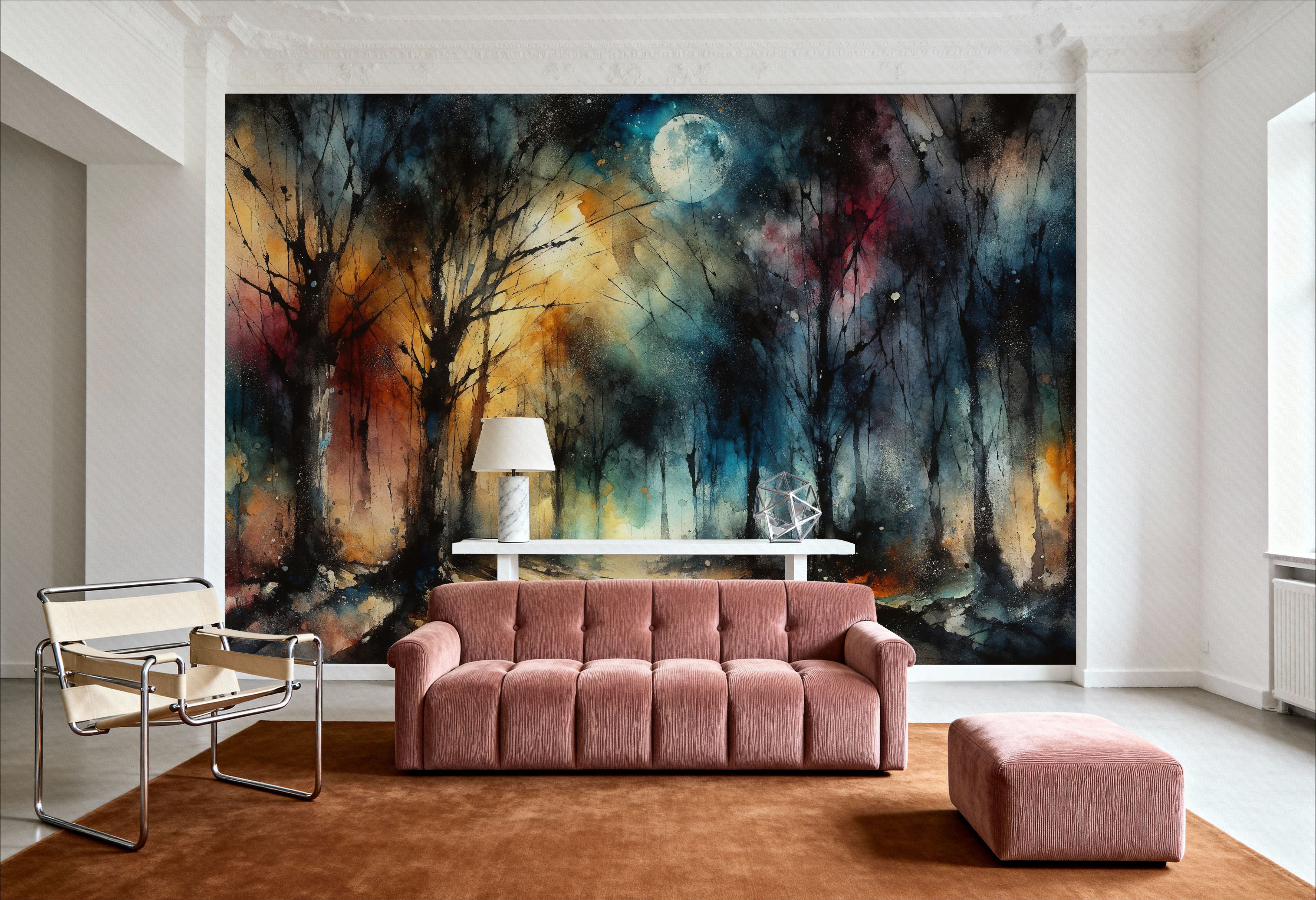 Moonlit Enchanted Forest