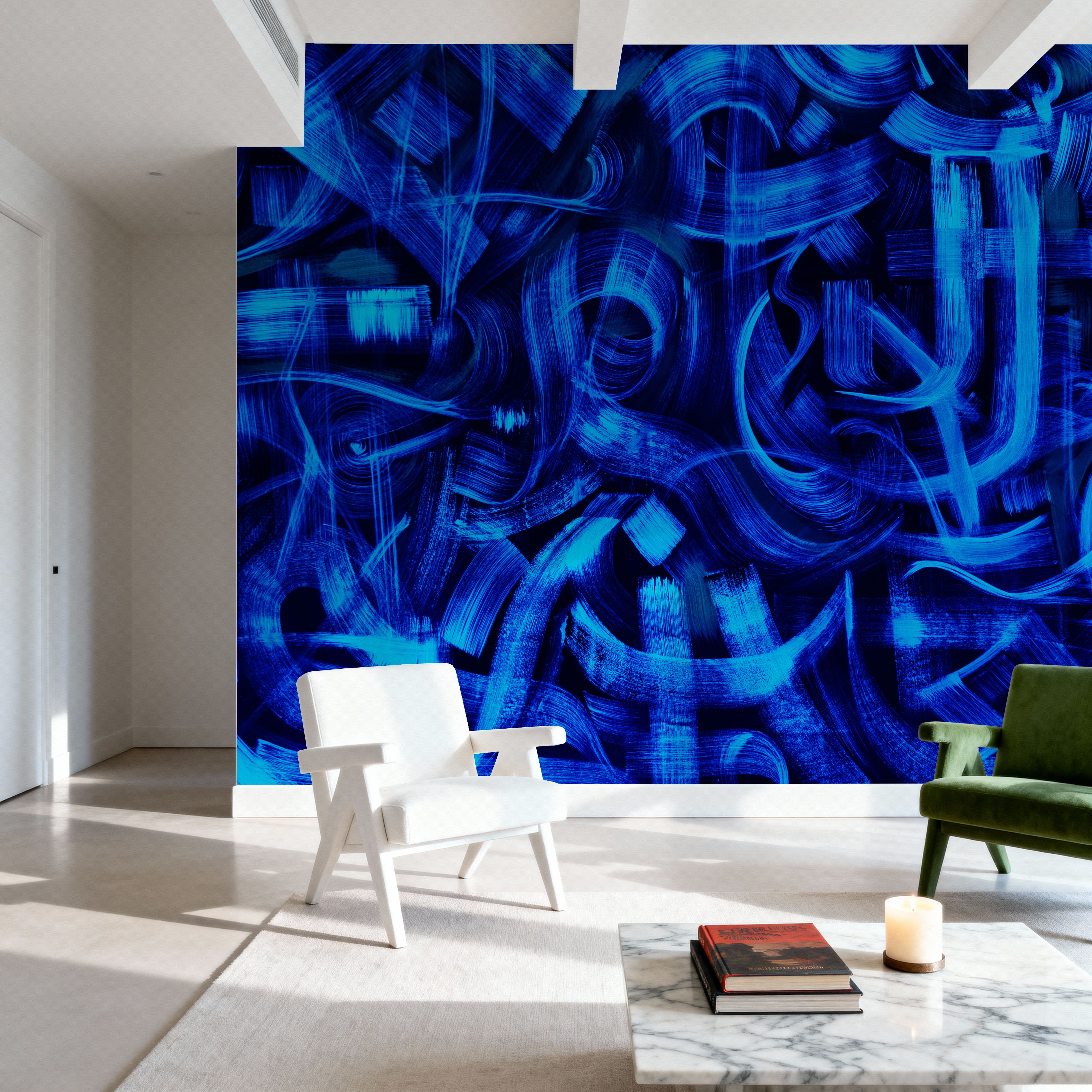 Gestures, Intense Blue