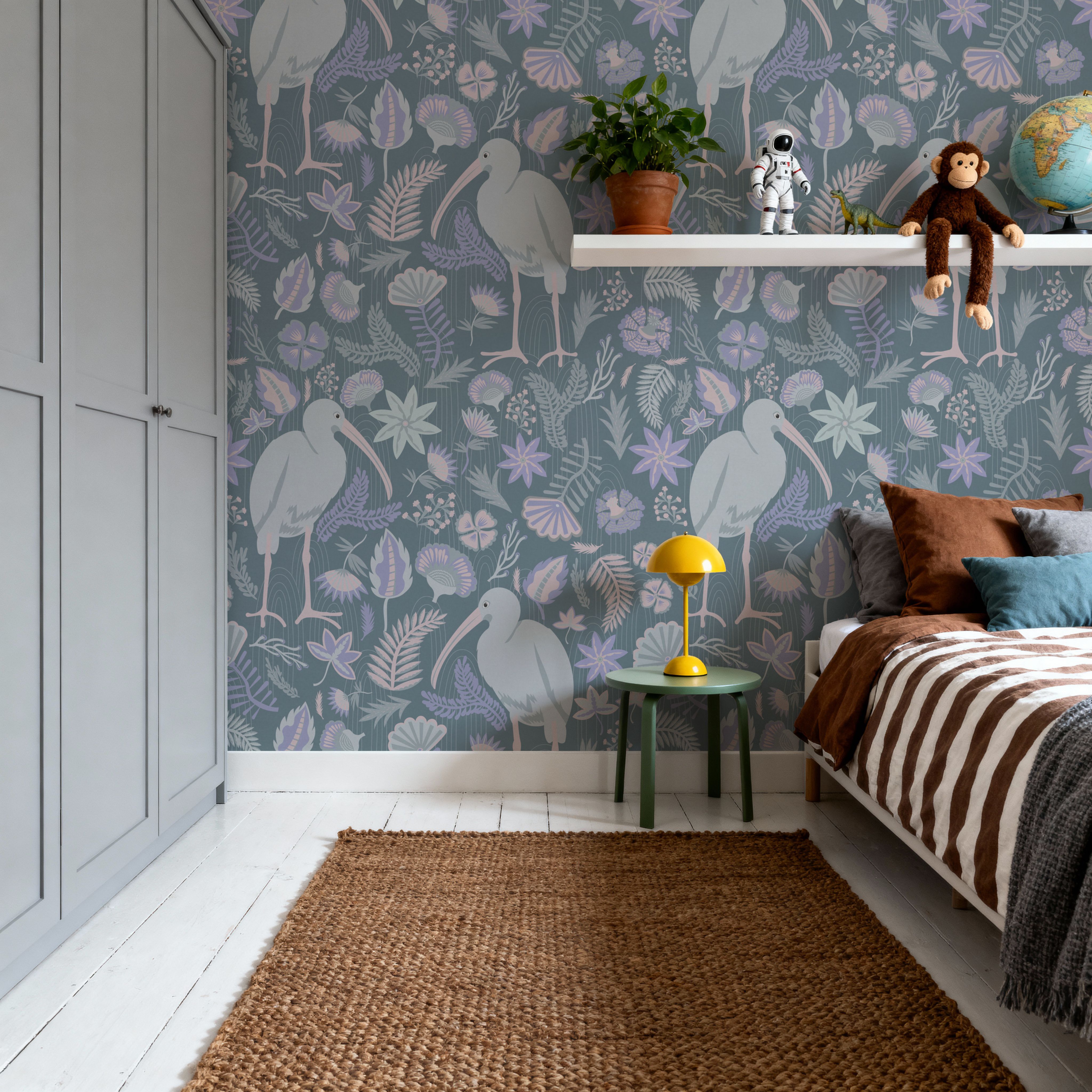 Ibis Teal, Papel de parede