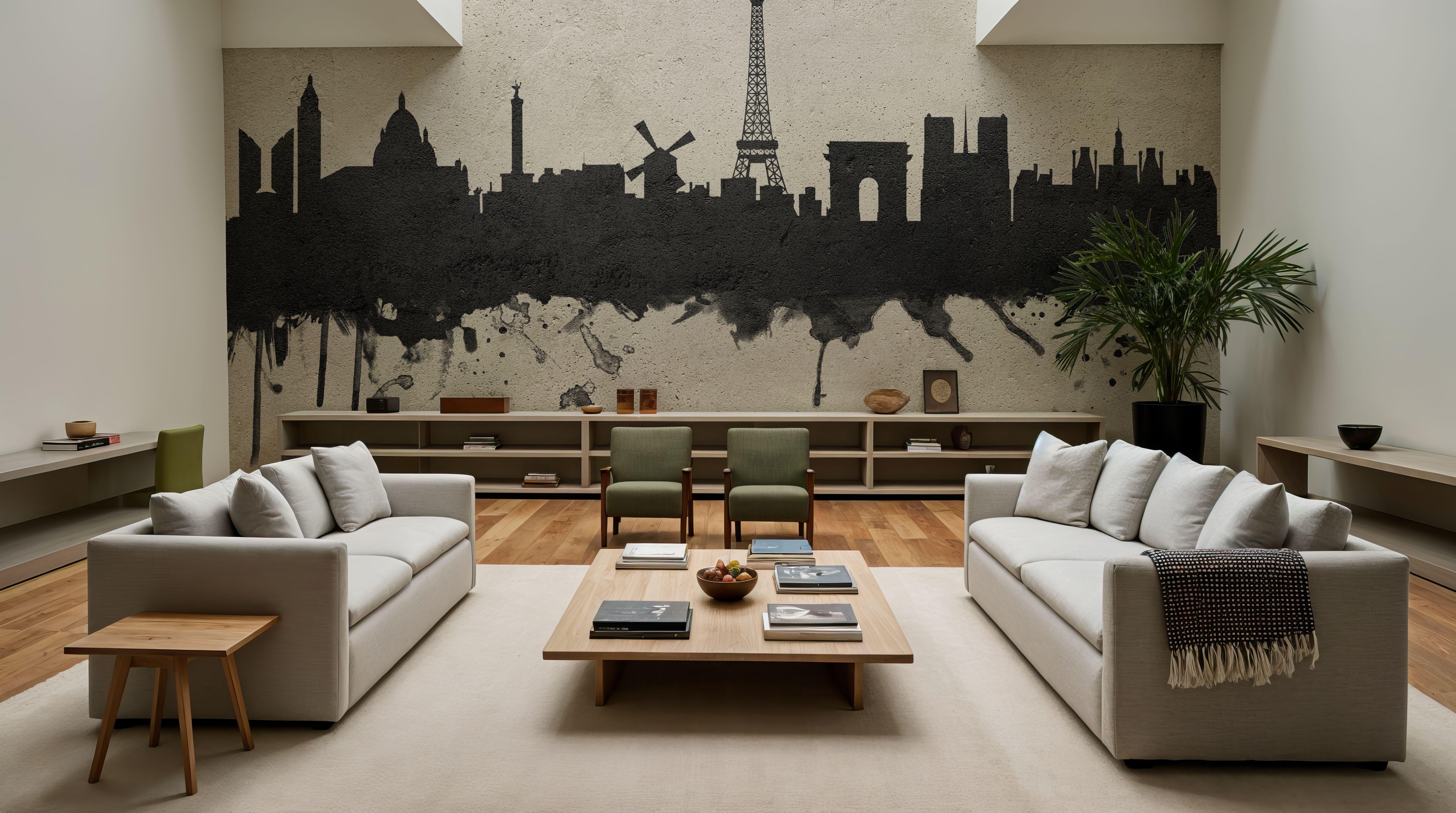 Paris Skyline Concrete