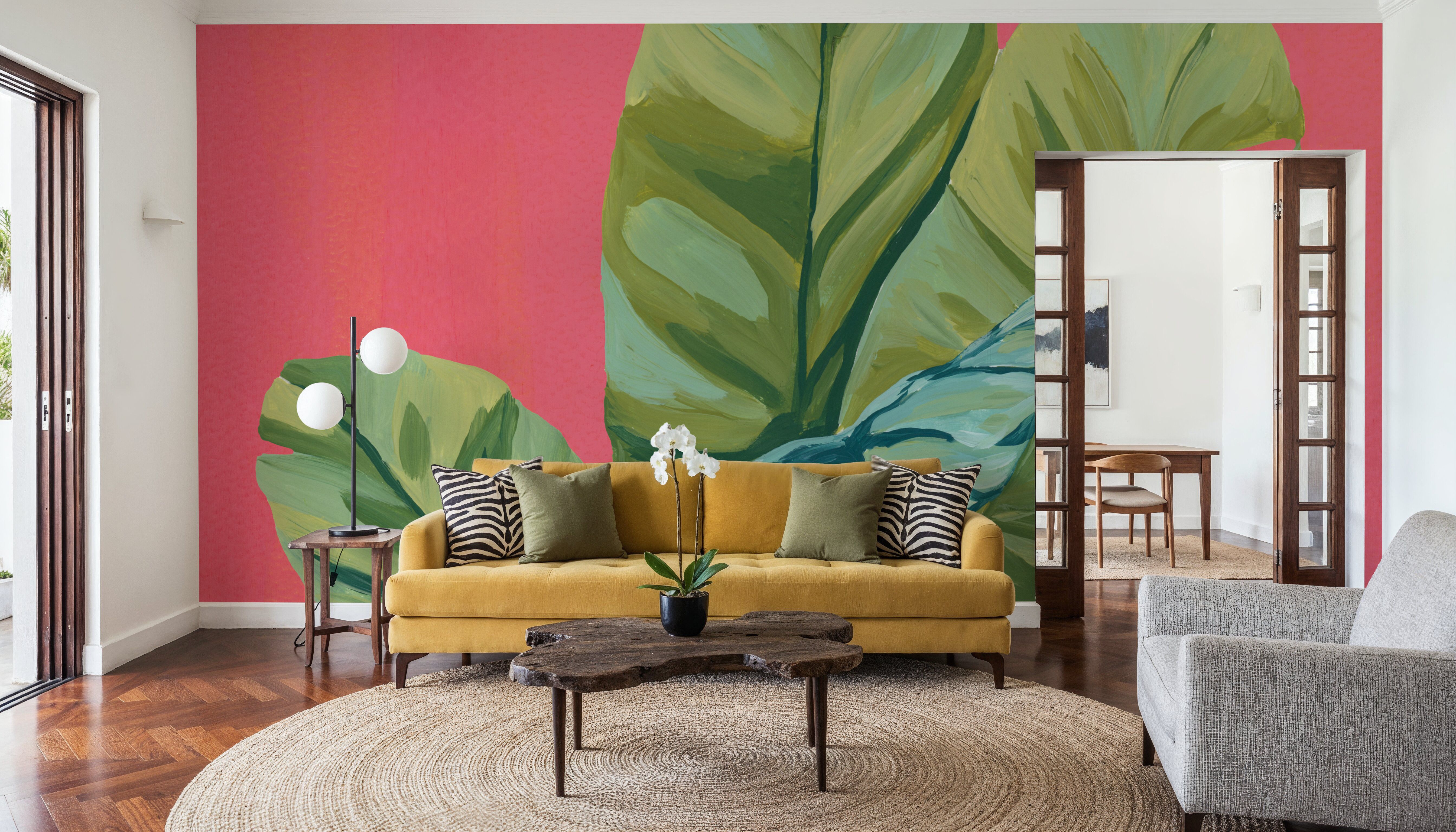 Island Botanica II, Behang