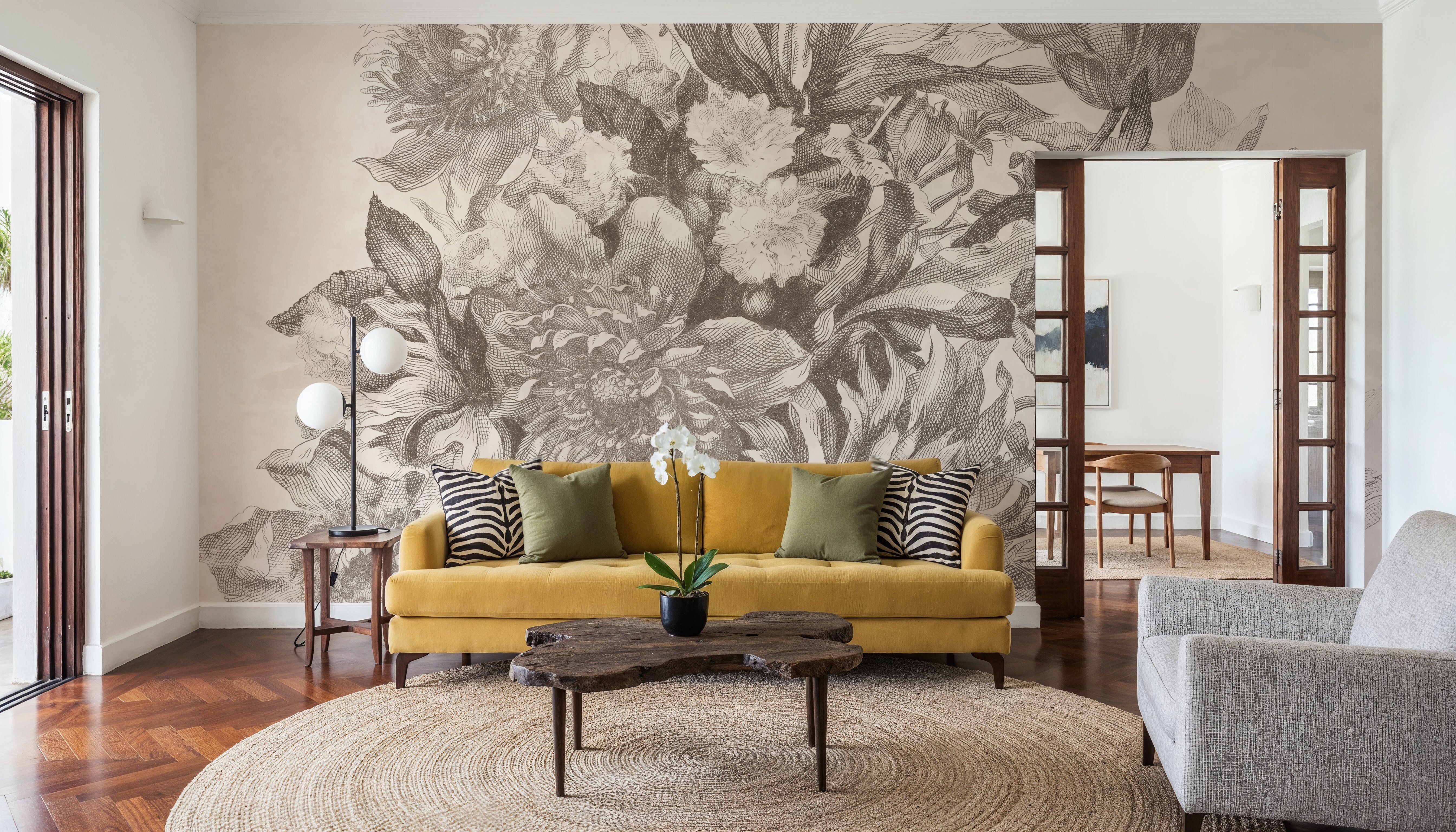 Subtle Bloom, Papier peint