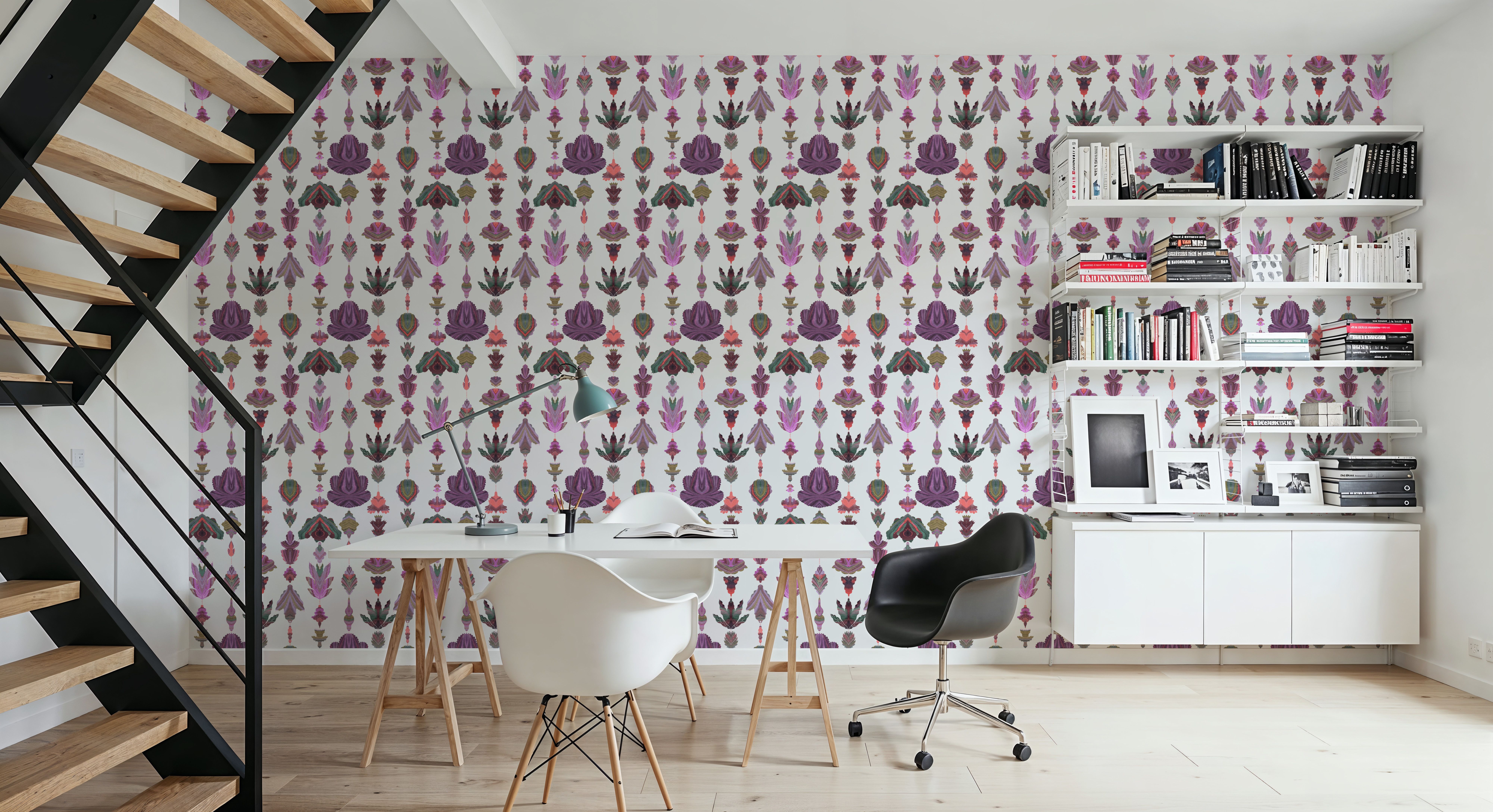 Marble Flowers, Periwinkle