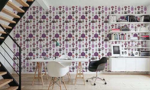 Marble Flowers, Periwinkle