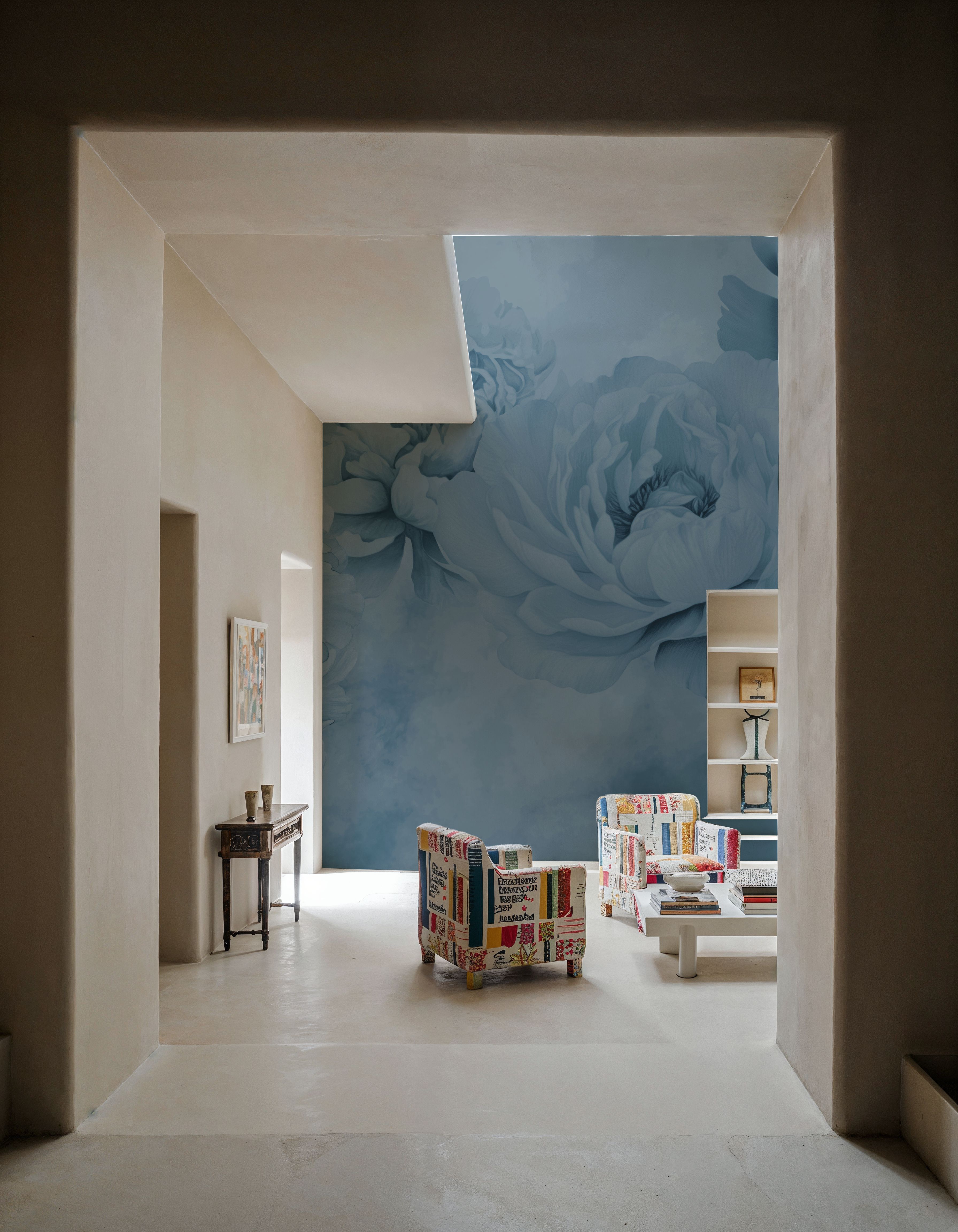 Transcendent Peony, French Blue