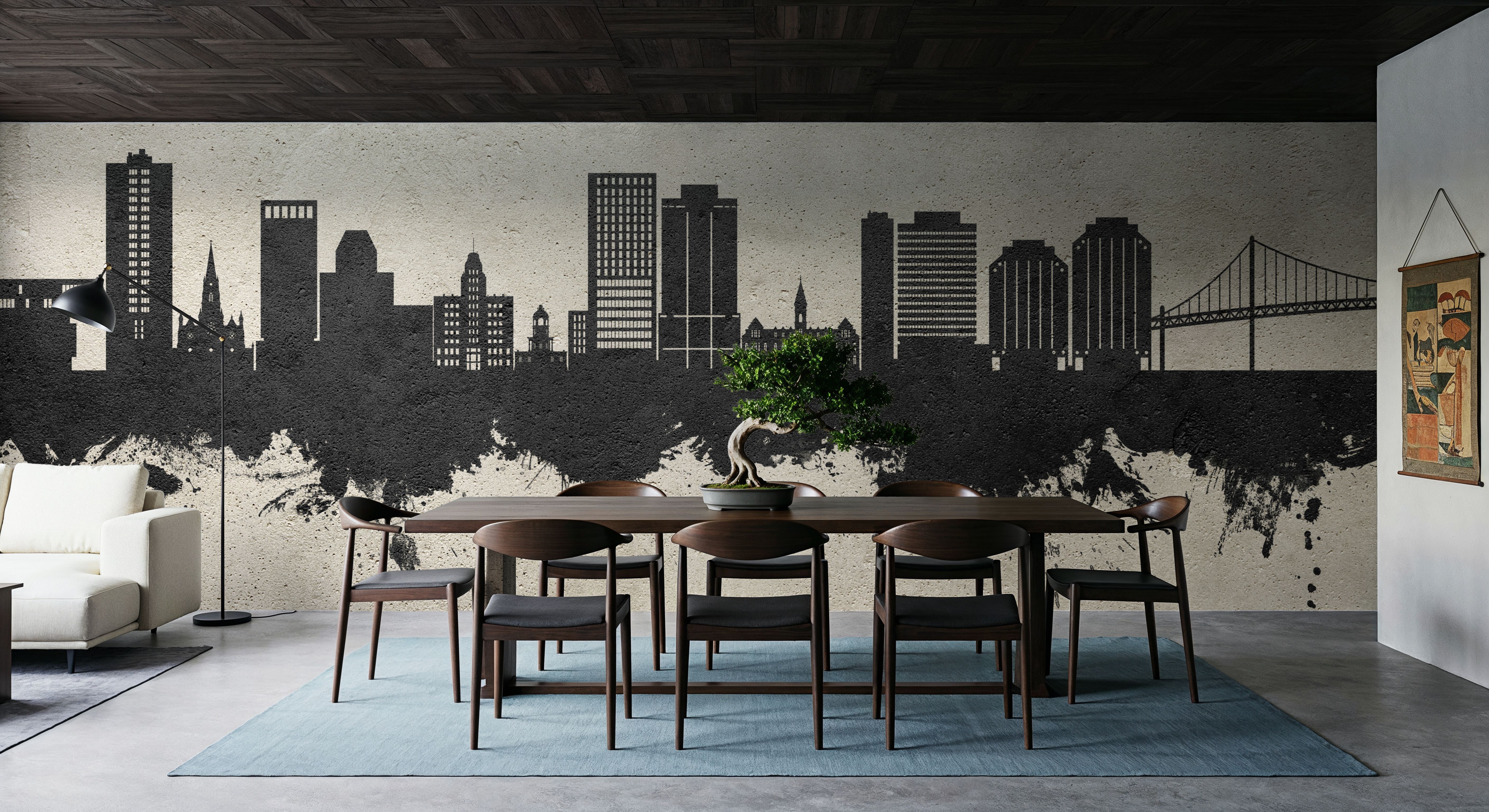 Halifax Canada Skyline Concrete