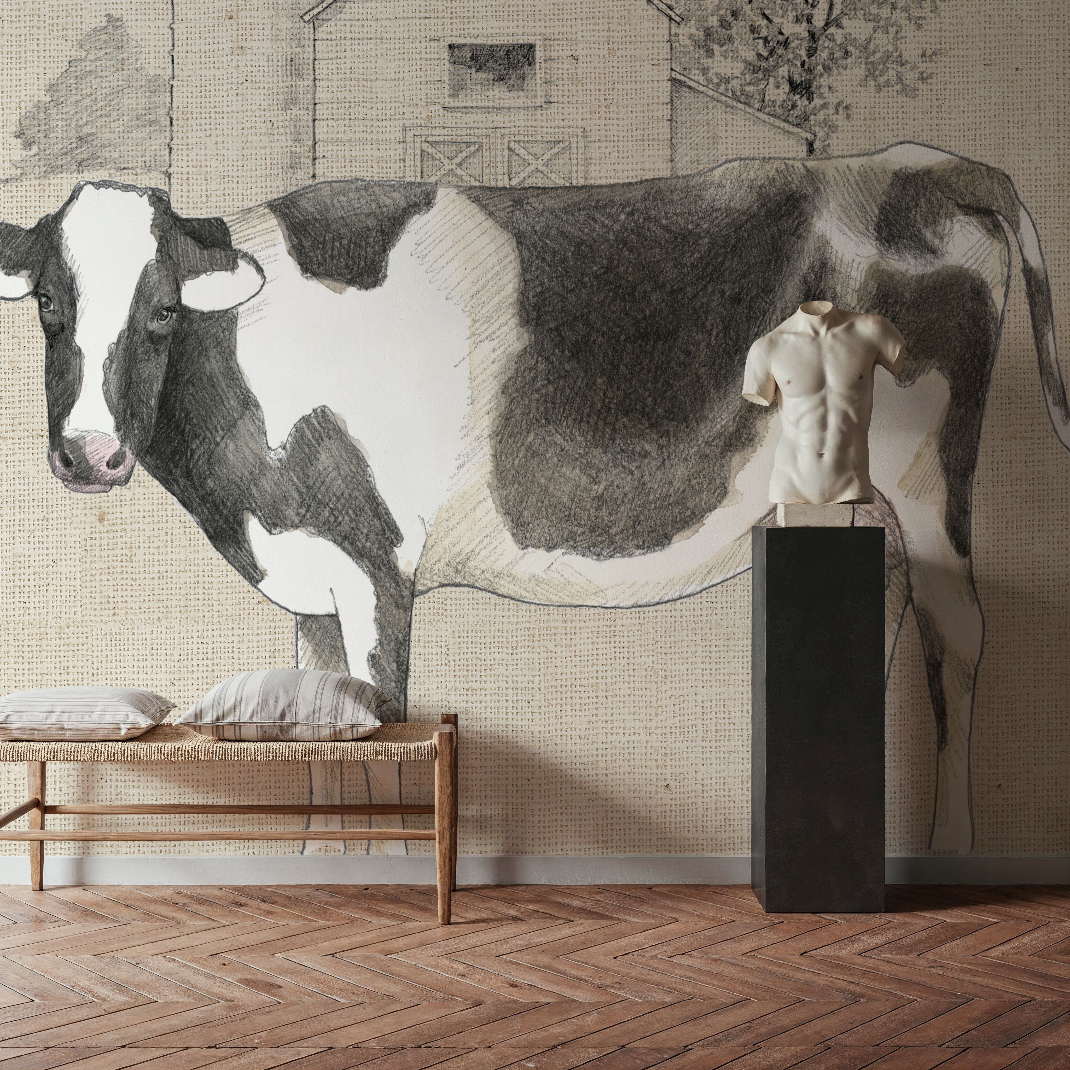 Farm To Table IV on Burlap