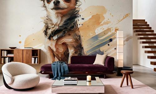Watercolor Chihuahua