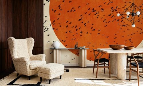 Birds In The Sun