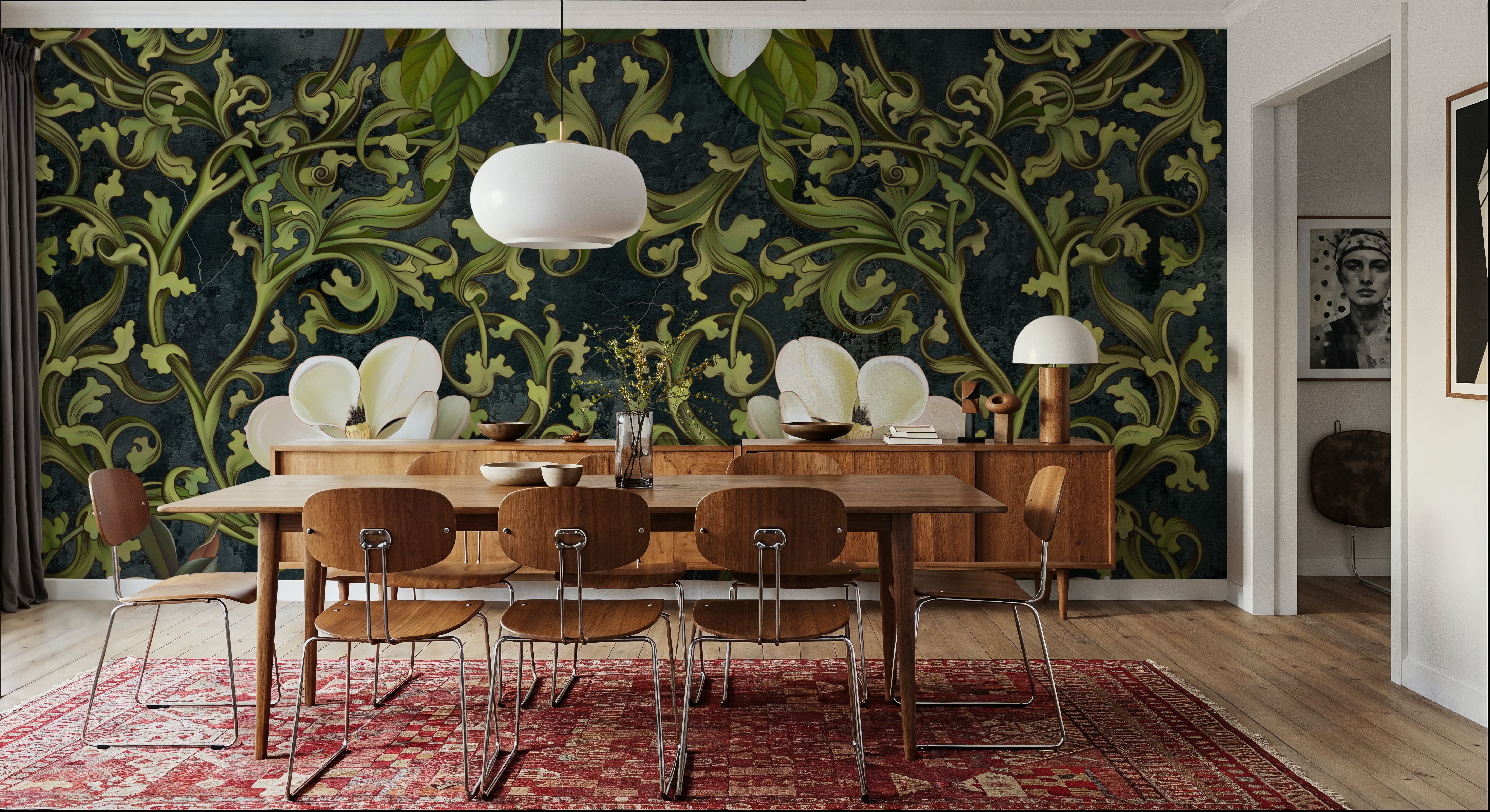 The  Gate Up Front, Papier peint