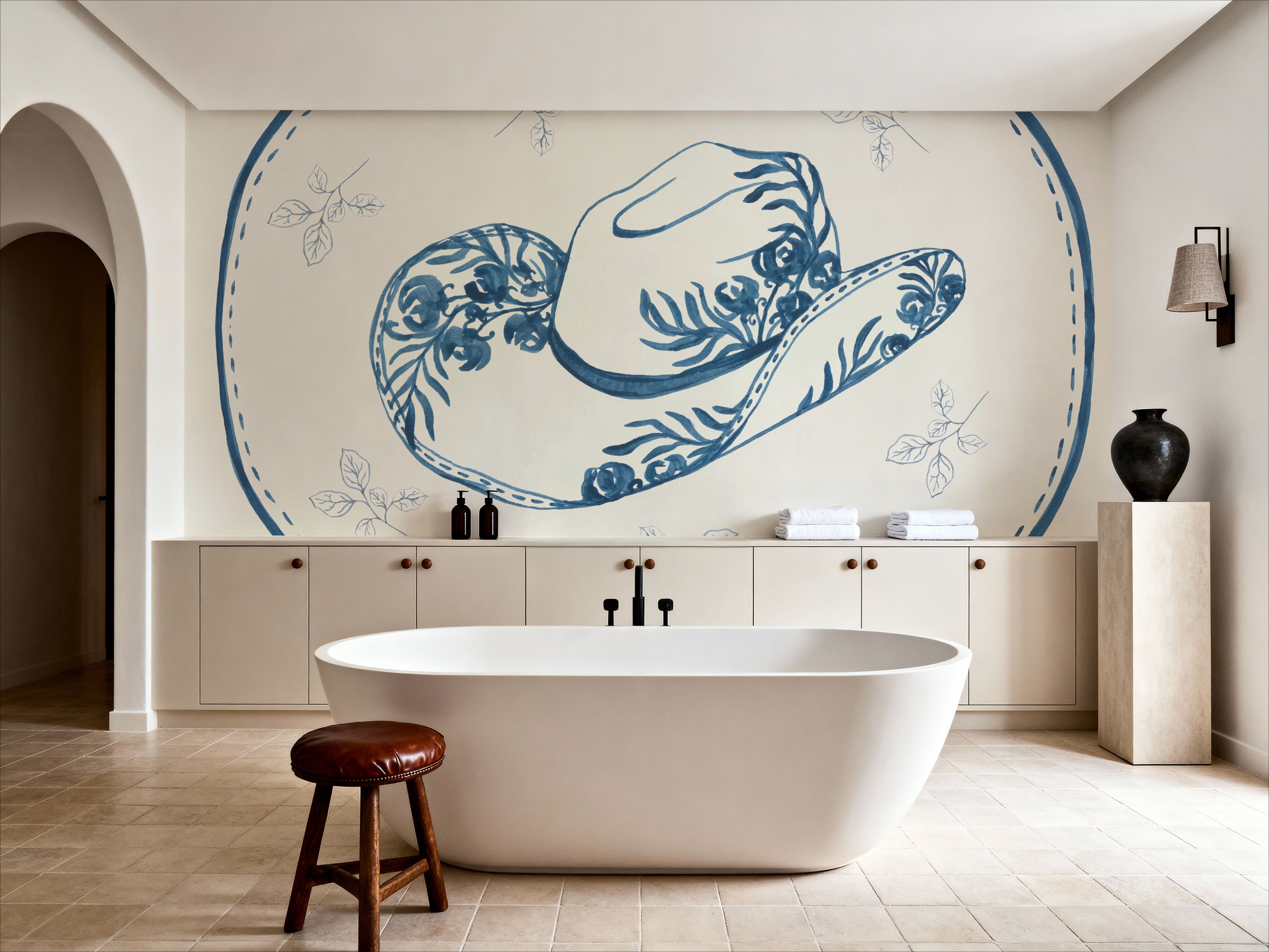 Chinoiserie Cowgirl III