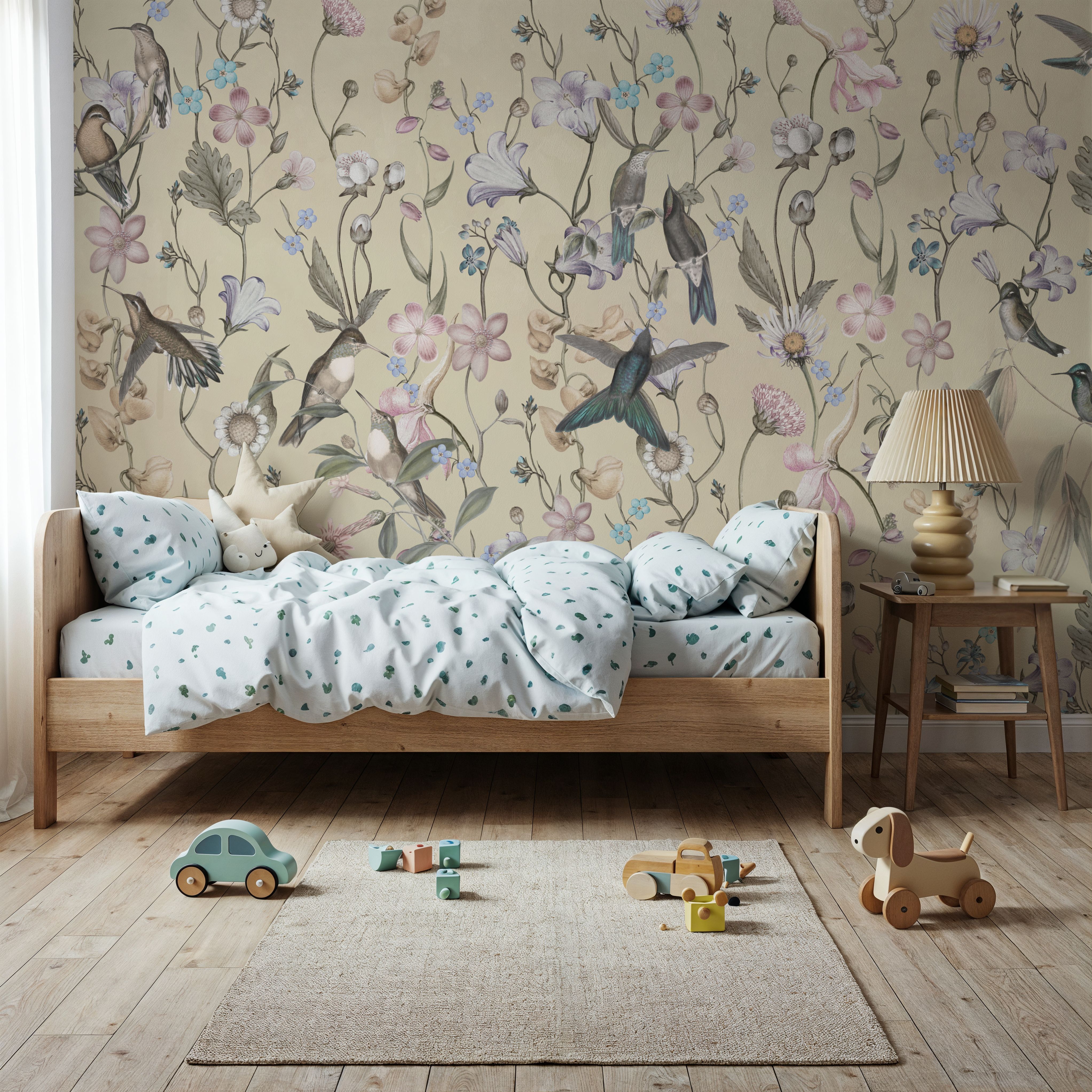 Bird Garden Light Yellow