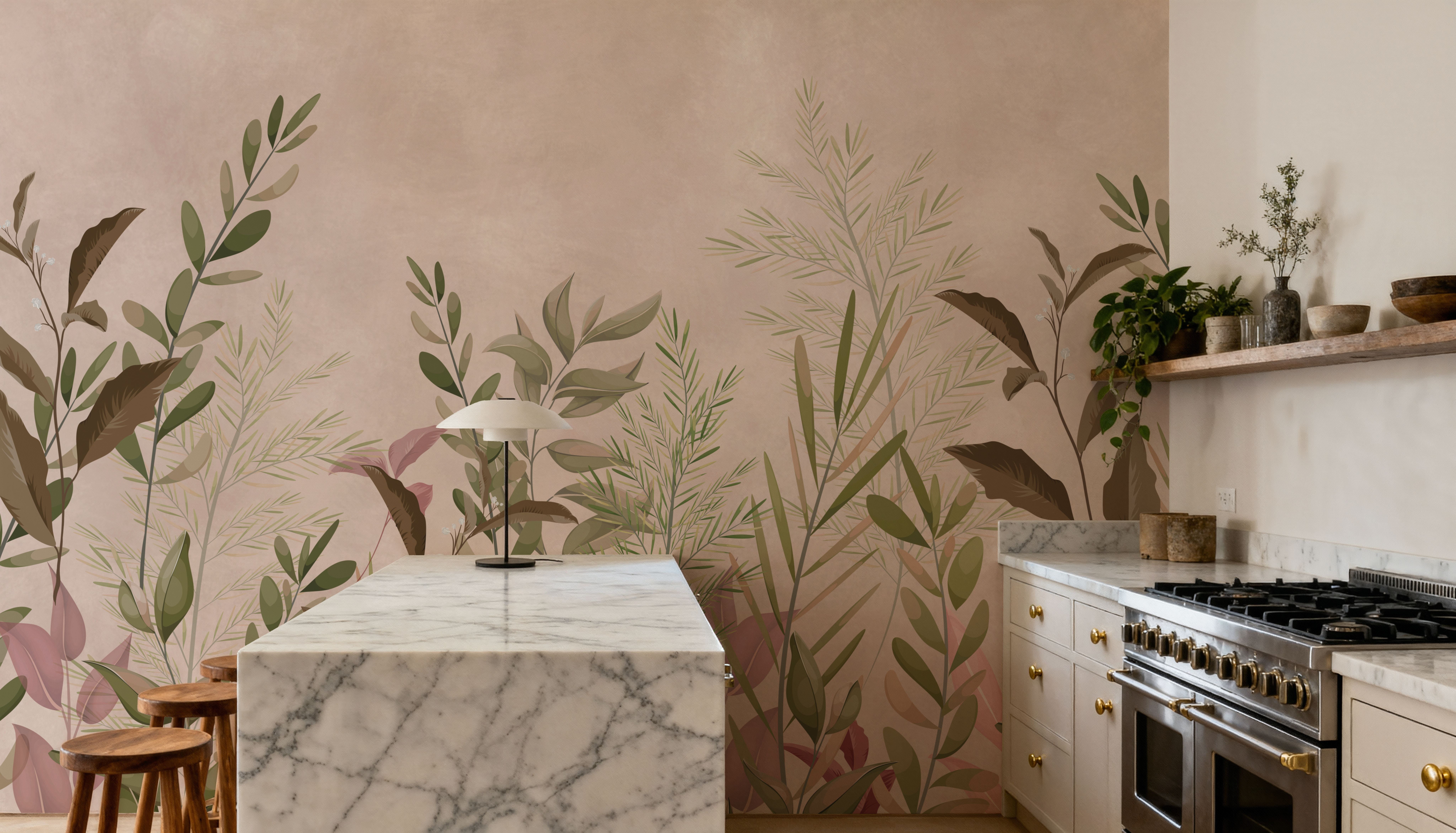 Plants Going Somewhere, Wallpaper