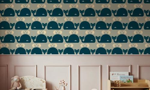 Wandering Whales, Teal