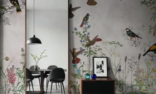Fields of Birds and Flowers