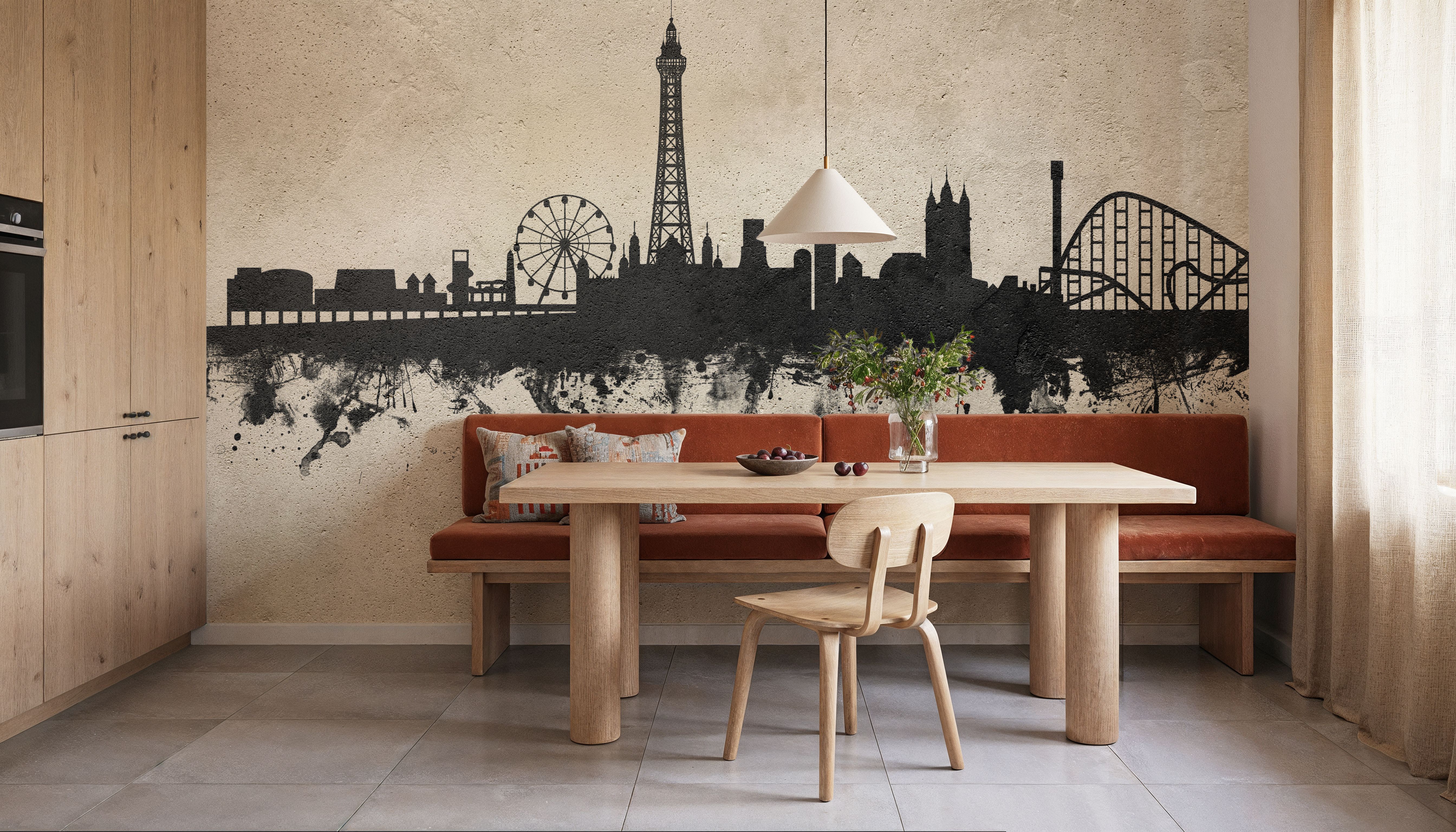 Blackpool England Skyline Concrete