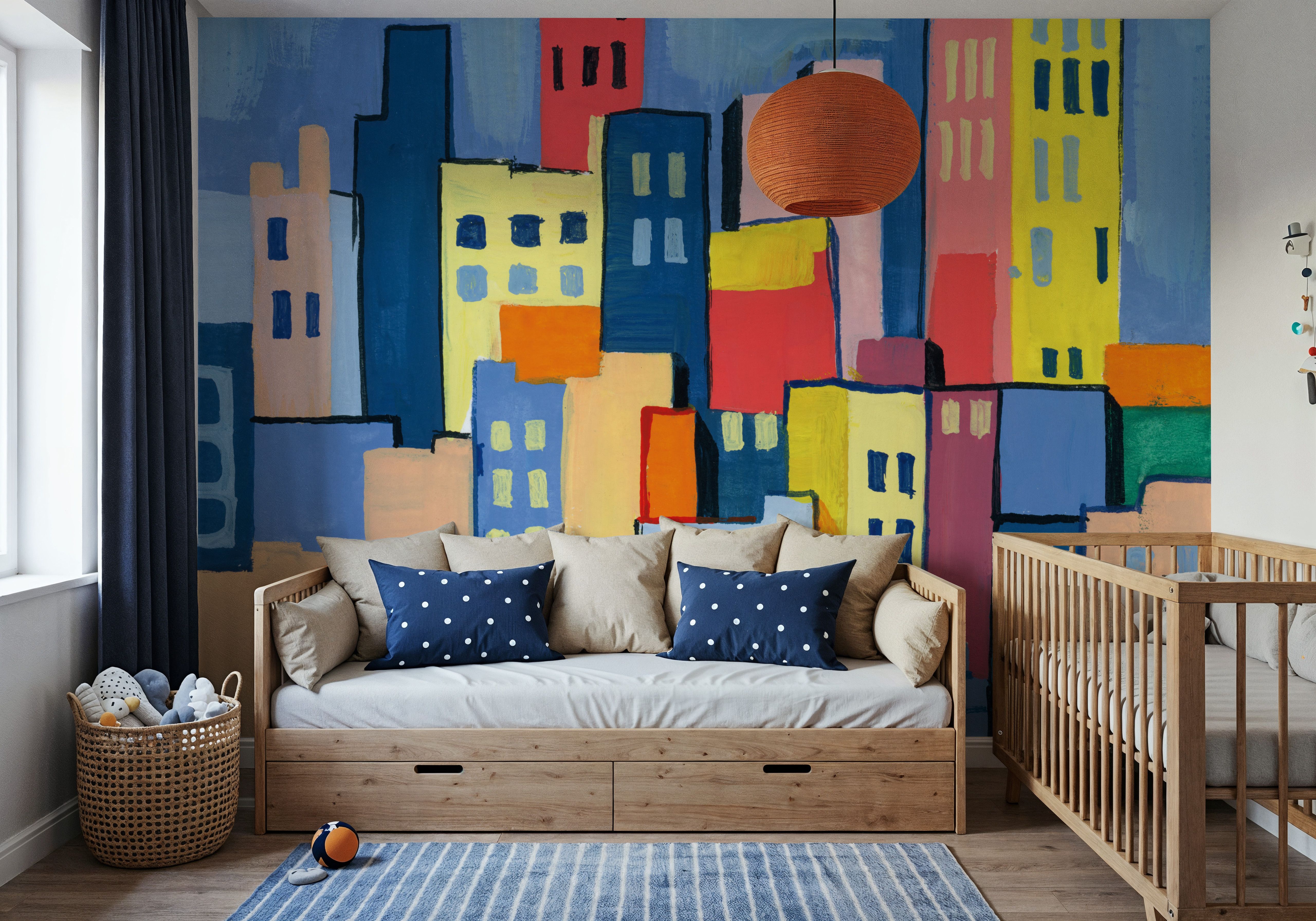 Abstract City View
