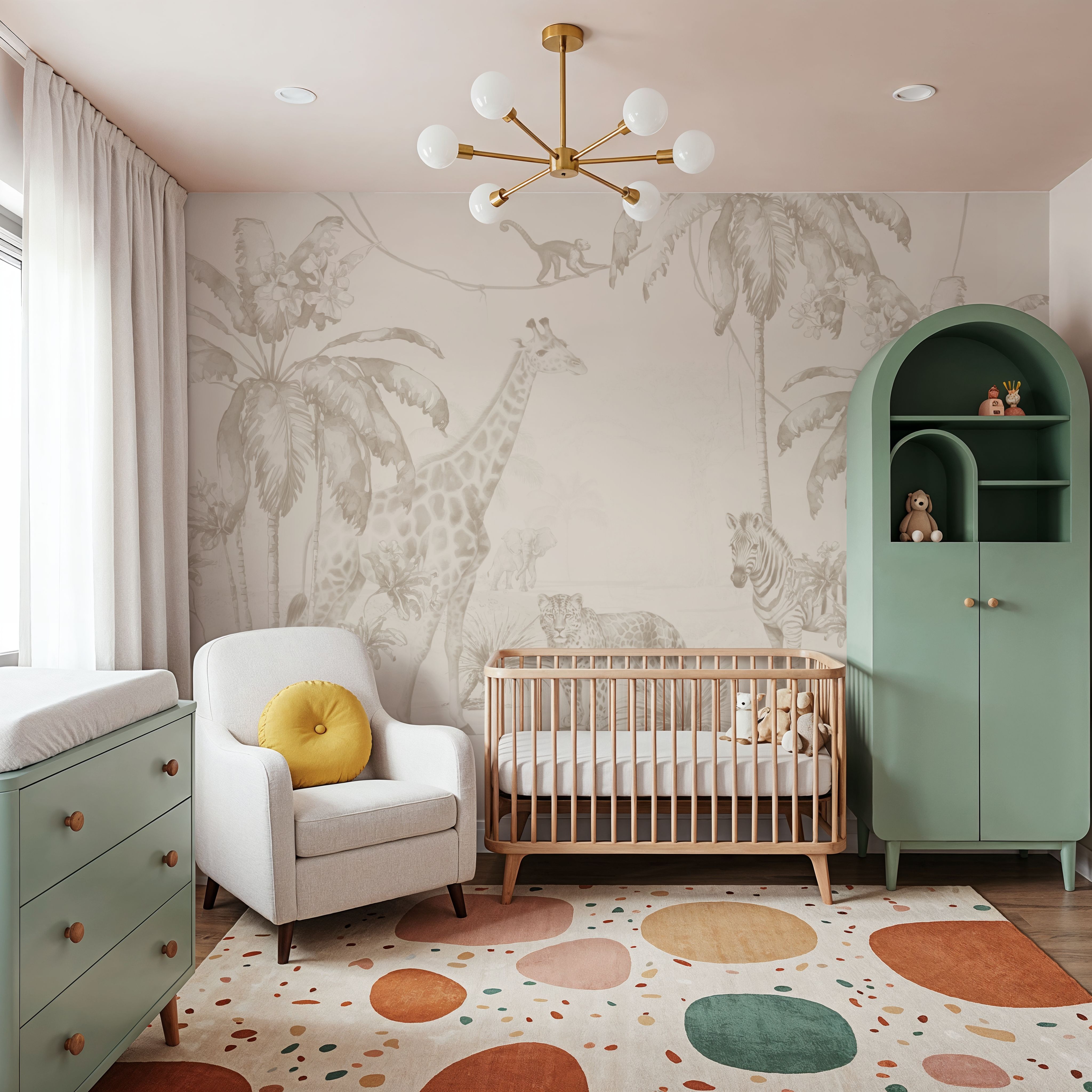 Whimsical Wildlife Gray