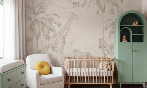 Whimsical Wildlife Gray