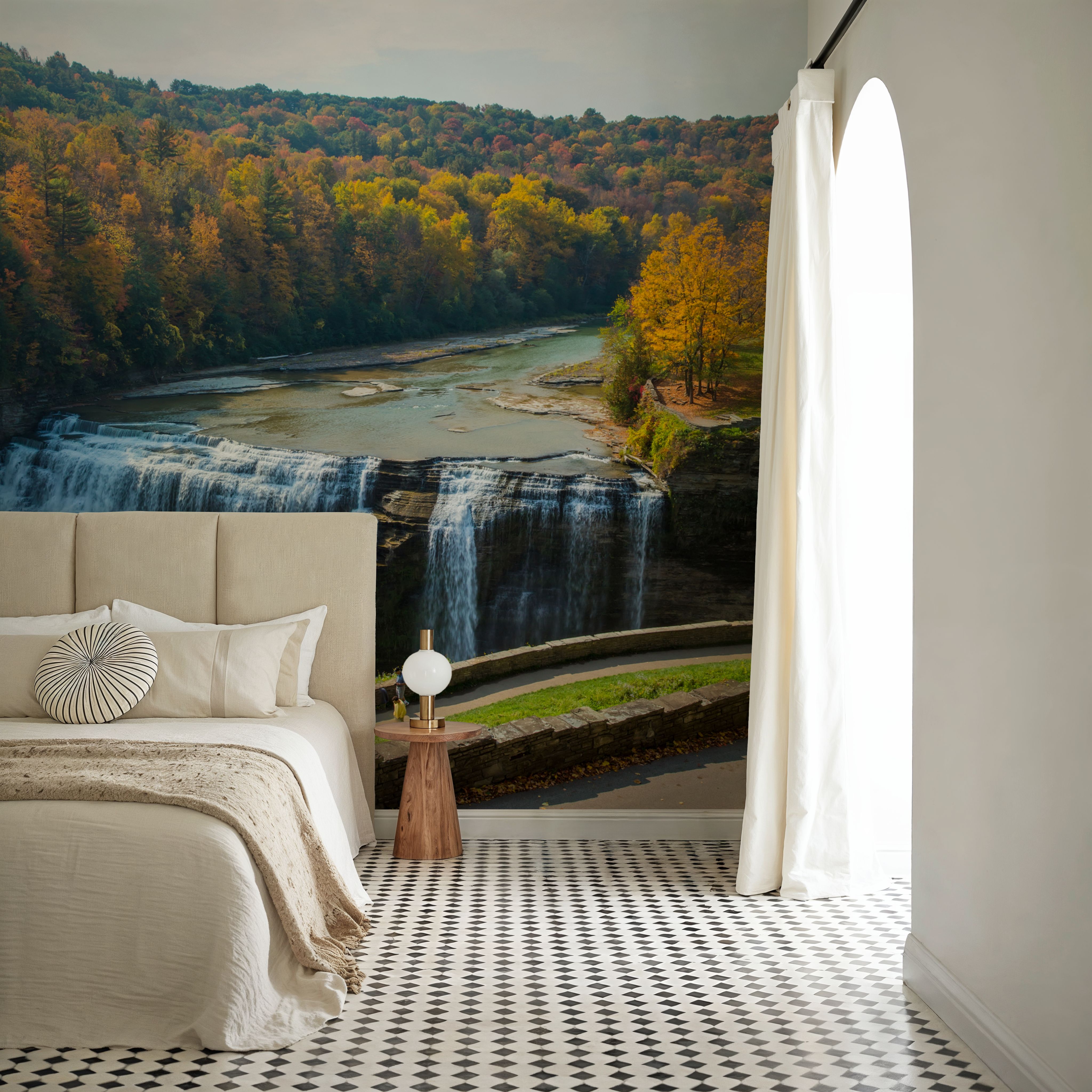 Middle Falls in Autumn